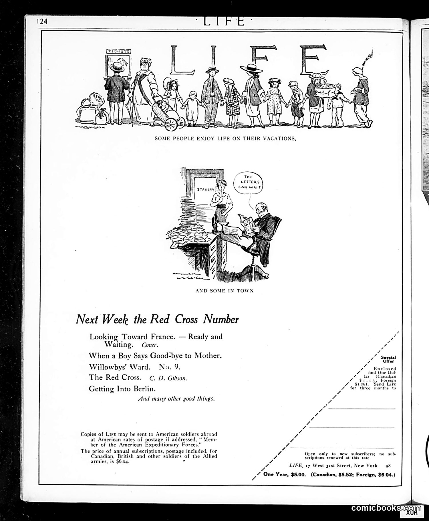 Life — July 26, 1917 — page 4: Life, 1917-07-26