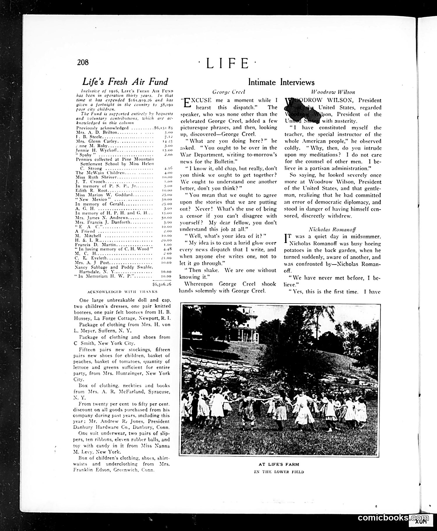 Life — August 9, 1917 — page 8: Life, 1917-08-09