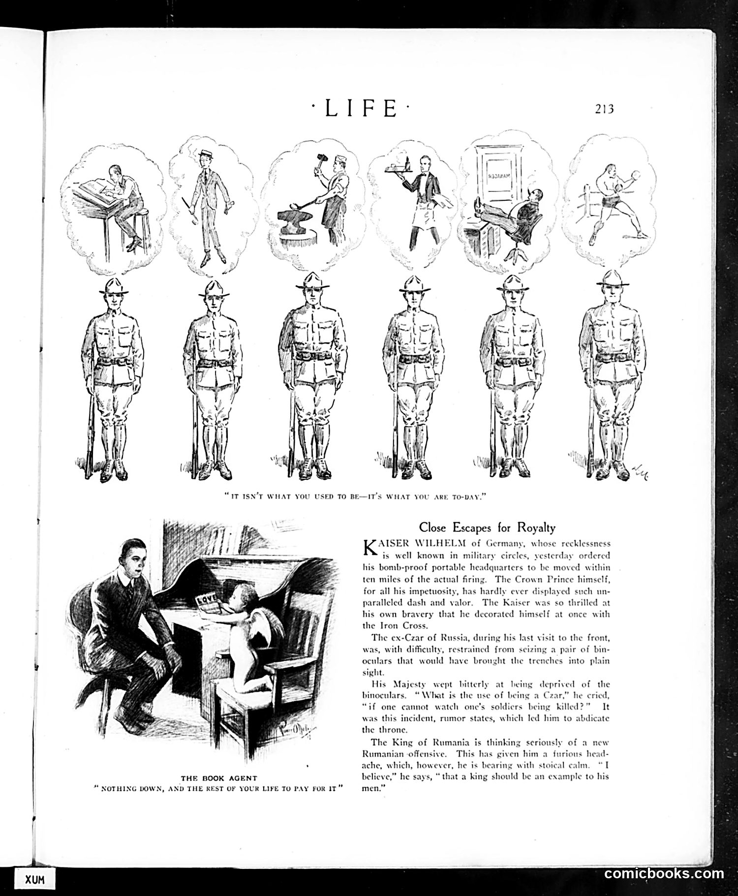 Life — August 9, 1917 — page 13: Life, 1917-08-09