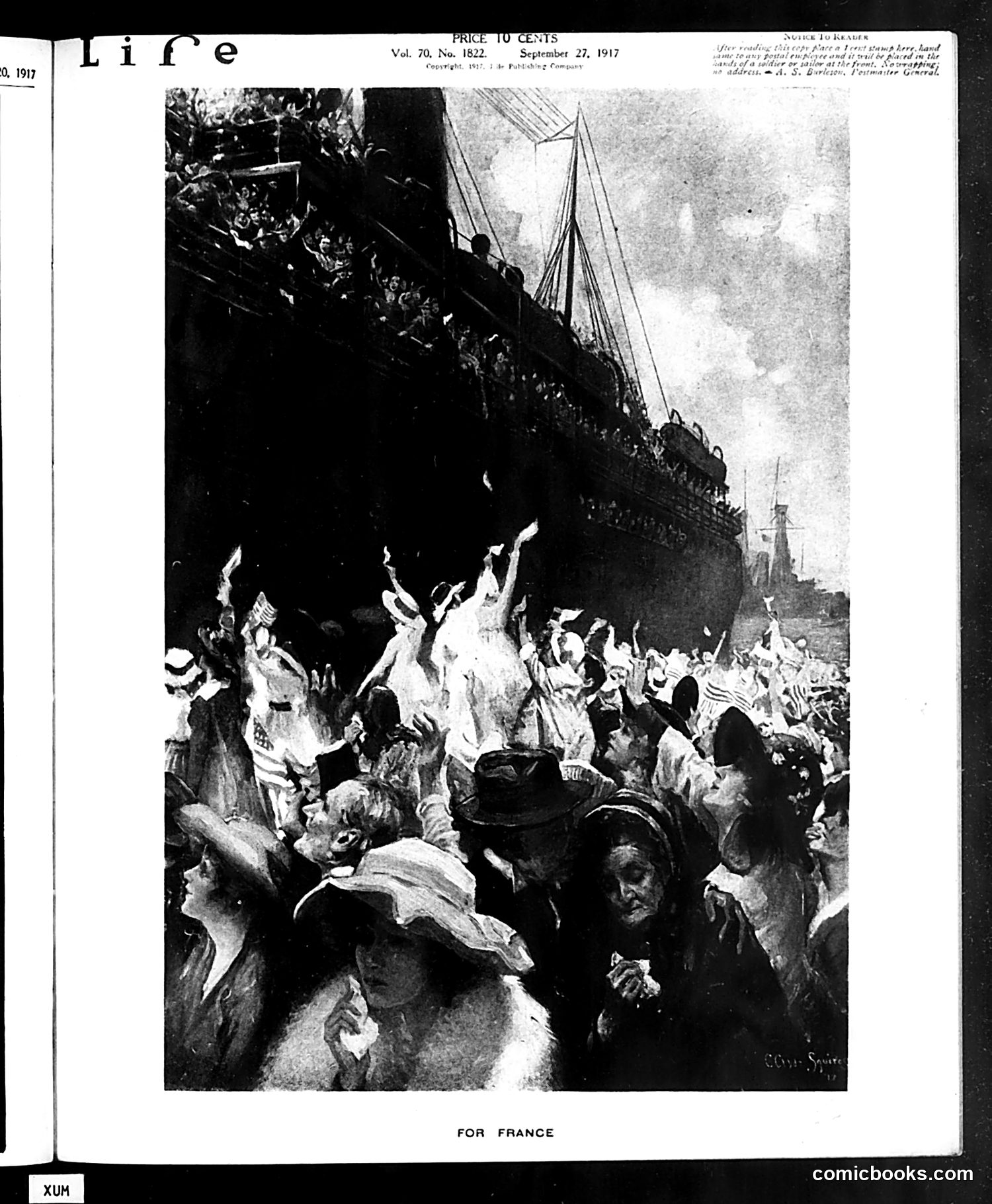 Life — September 27, 1917 — page 1: Life, 1917-09-27