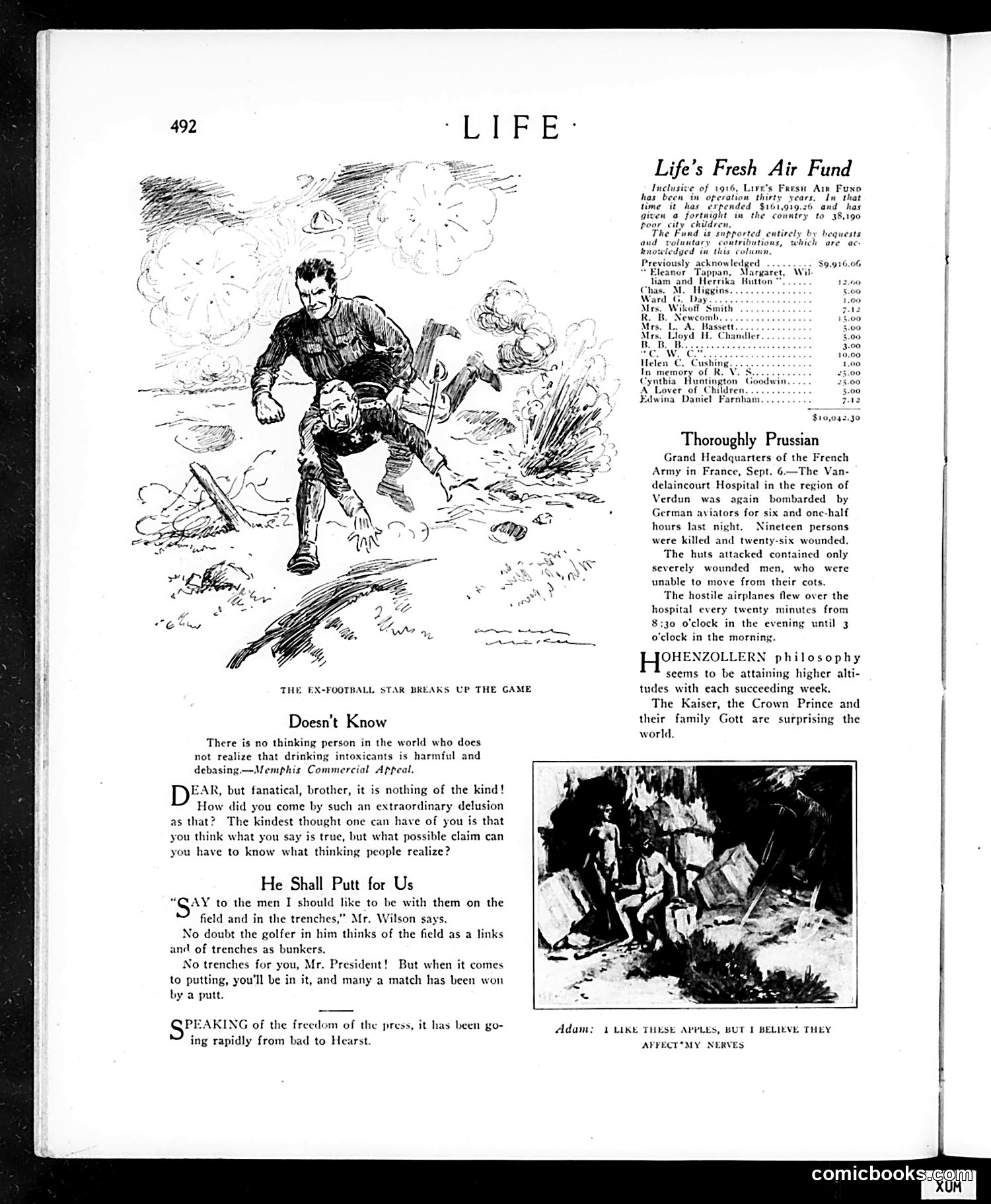 Life — September 27, 1917 — page 8: Life, 1917-09-27