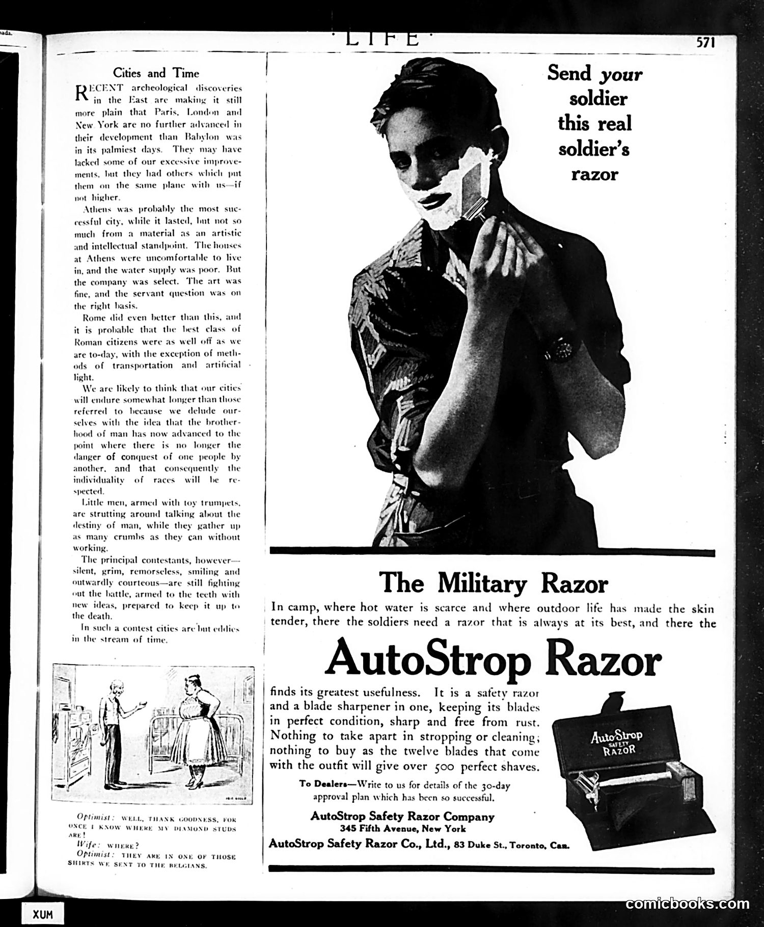 Life — October 11, 1917 — page 3: Life, 1917-10-11