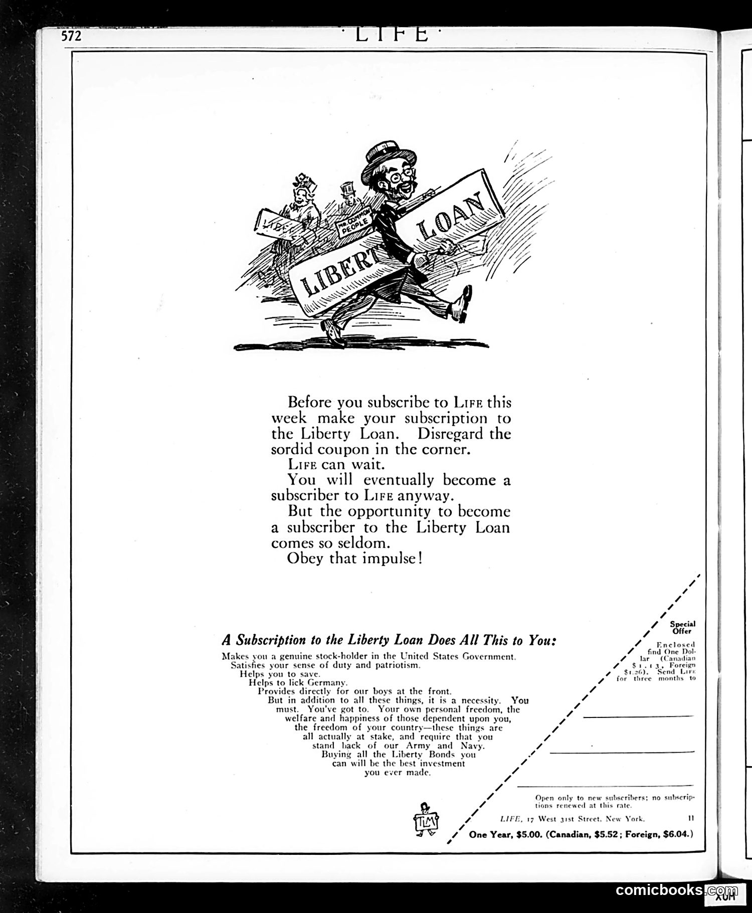 Life — October 11, 1917 — page 4: Life, 1917-10-11