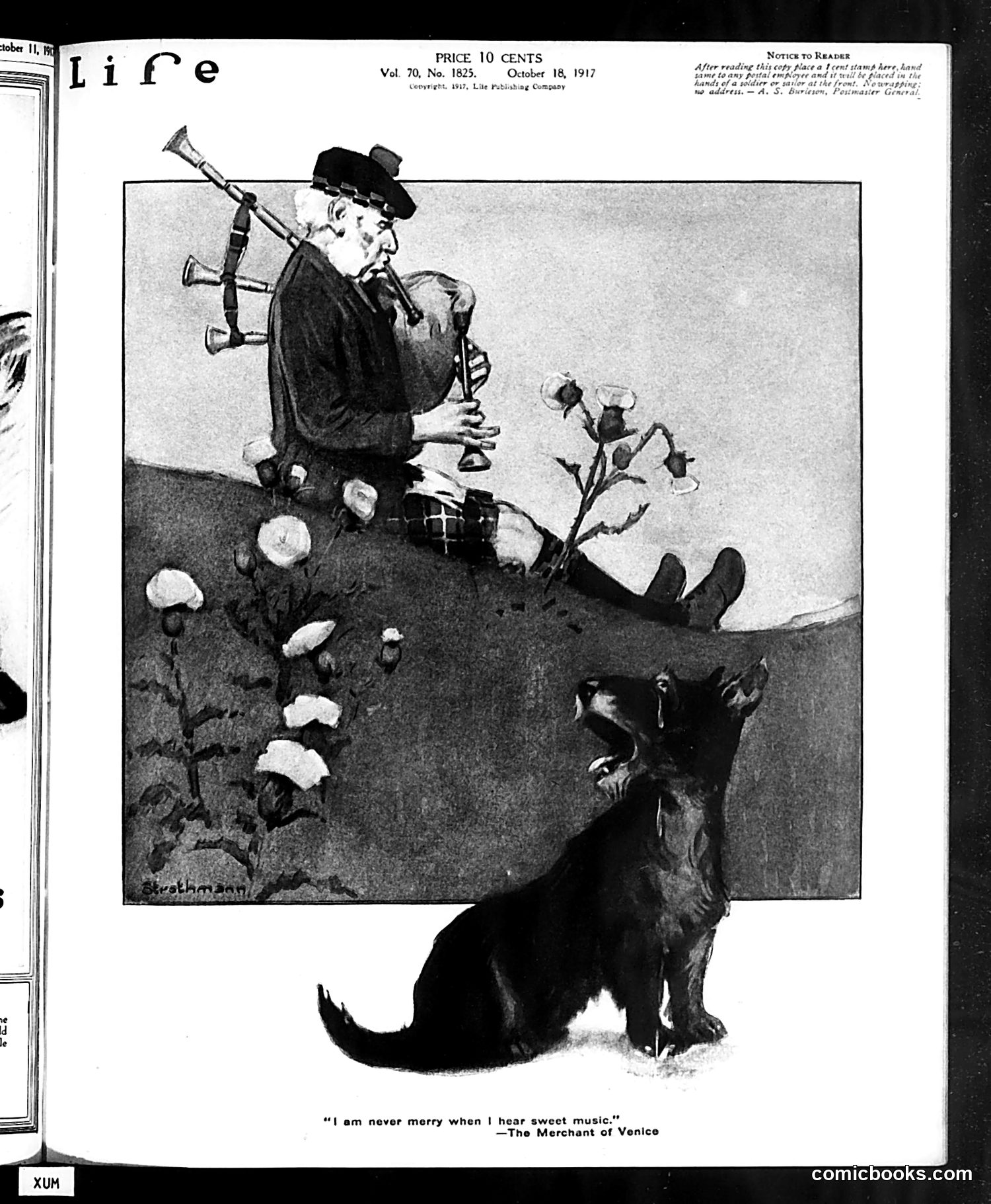 Life — October 18, 1917 — page 1: Life, 1917-10-18