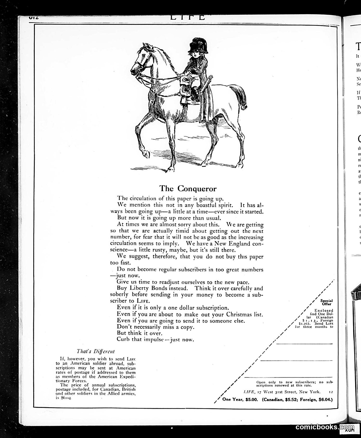 Life — October 18, 1917 — page 4: Life, 1917-10-18