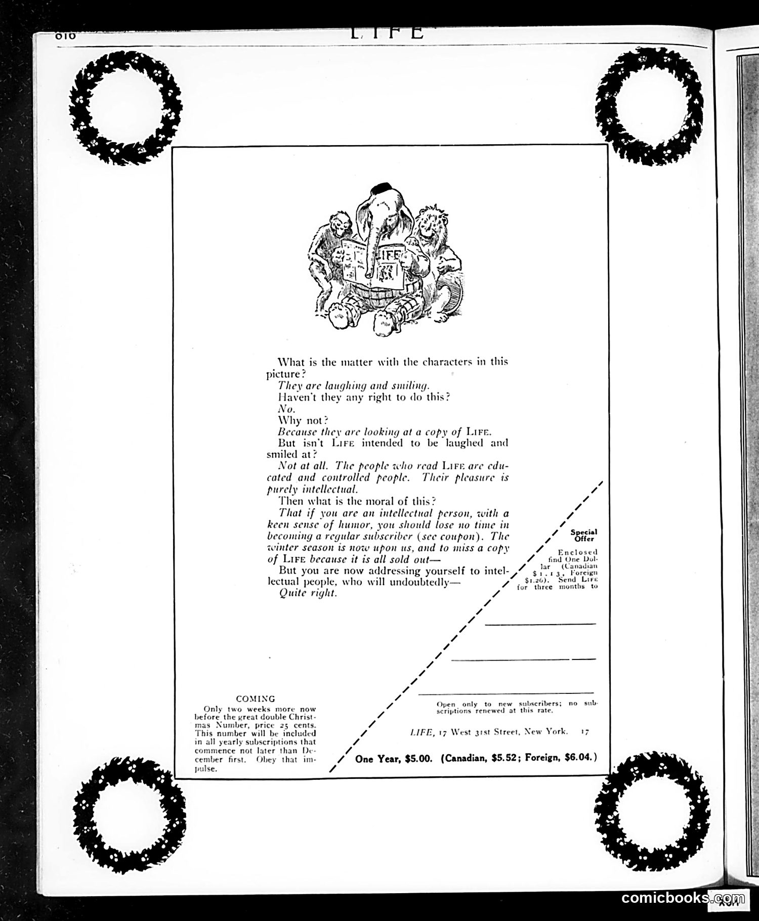 Life — November 22, 1917 — page 4: Life, 1917-11-22