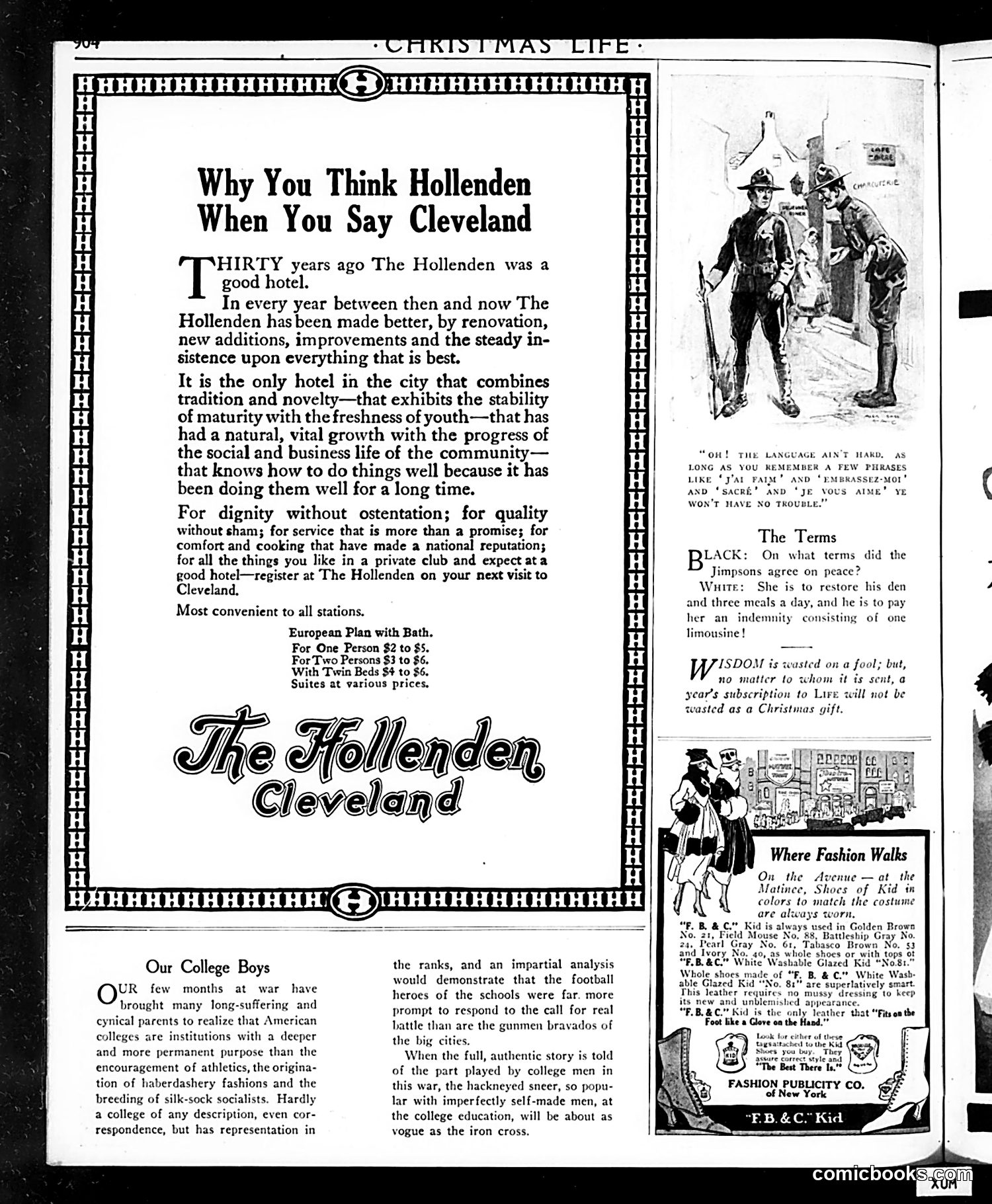 Life — December 6, 1917 — page 8: Life, 1917-12-06