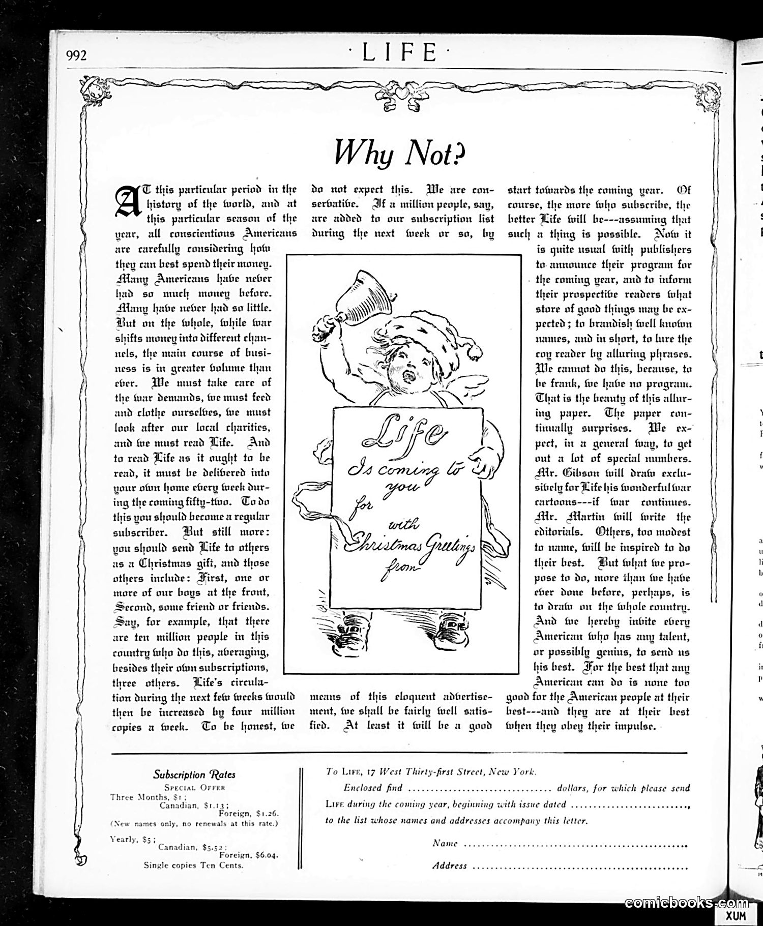 Life — December 13, 1917 — page 4: Life, 1917-12-13