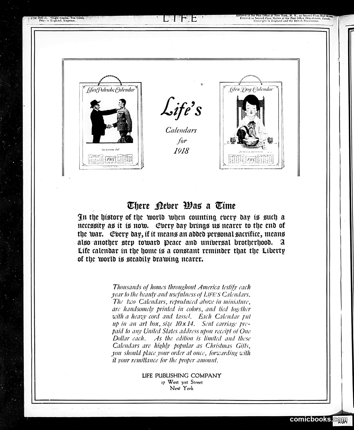 Life — December 27, 1917 — page 2: Life, 1917-12-27