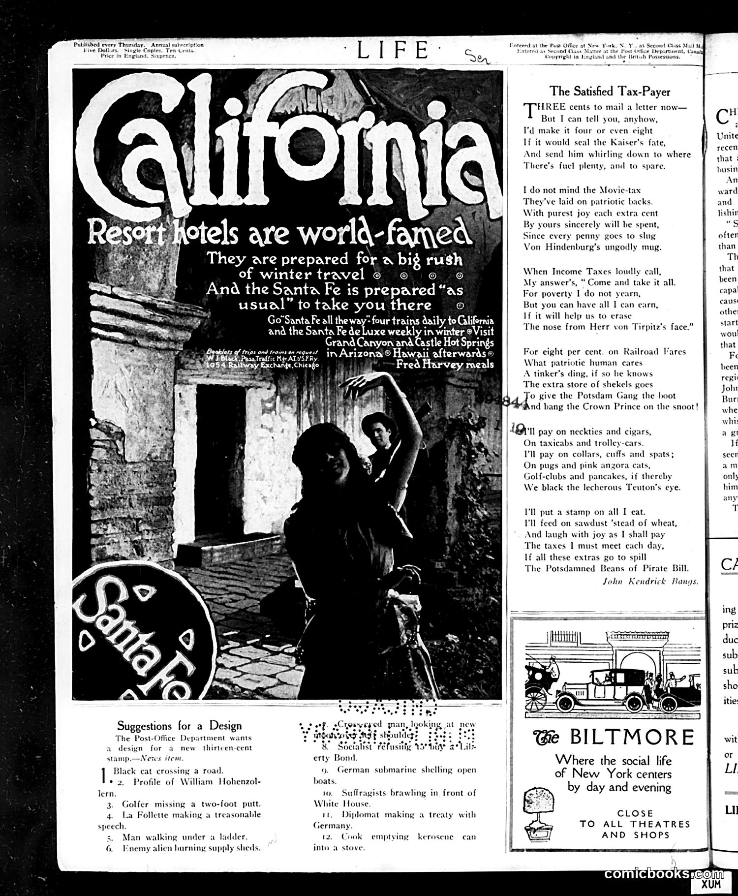 Life — January 3, 1918 — page 2: Life, 1918-01-03