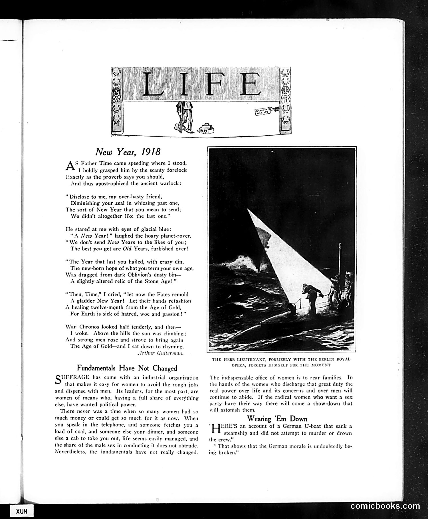 Life — January 3, 1918 — page 7: Life, 1918-01-03