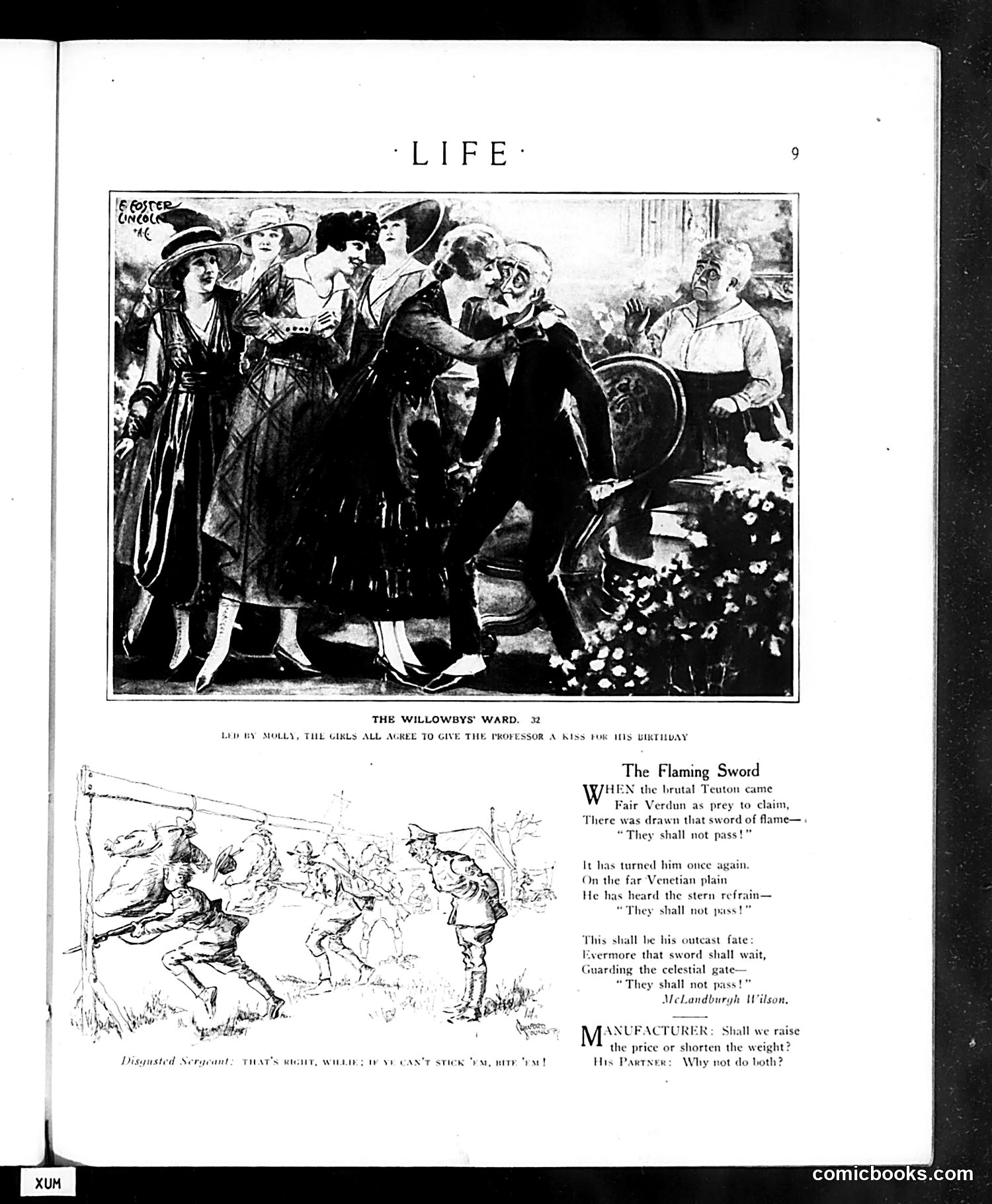 Life — January 3, 1918 — page 9: Life, 1918-01-03
