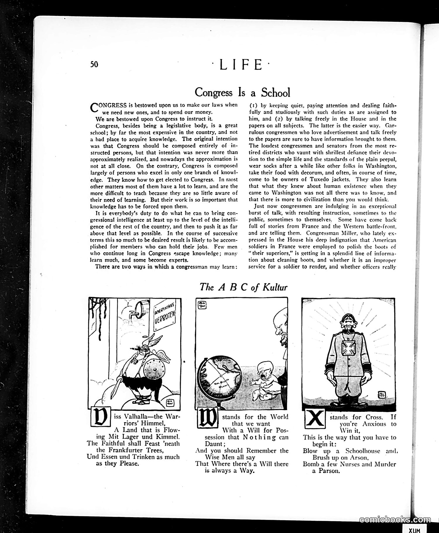 Life — January 10, 1918 — page 10: Life, 1918-01-10