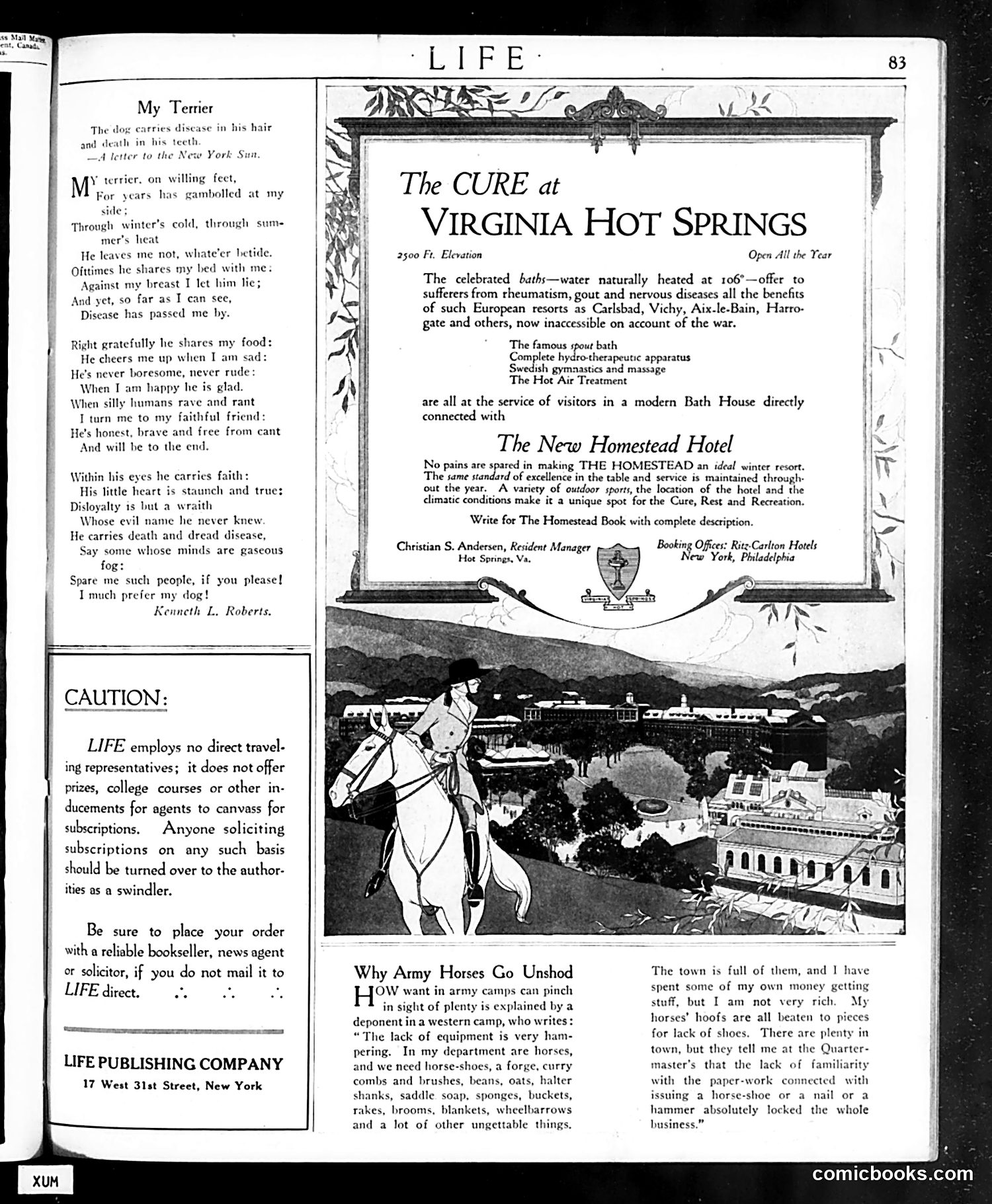 Life — January 17, 1918 — page 3: Life, 1918-01-17