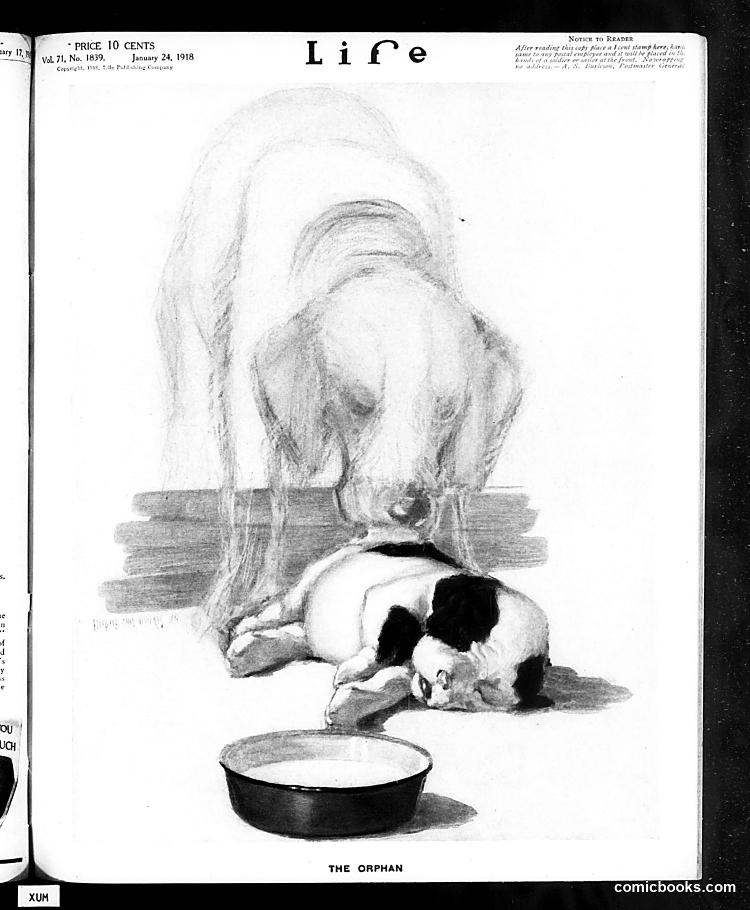 Life — January 24, 1918 — page 1: Life, 1918-01-24