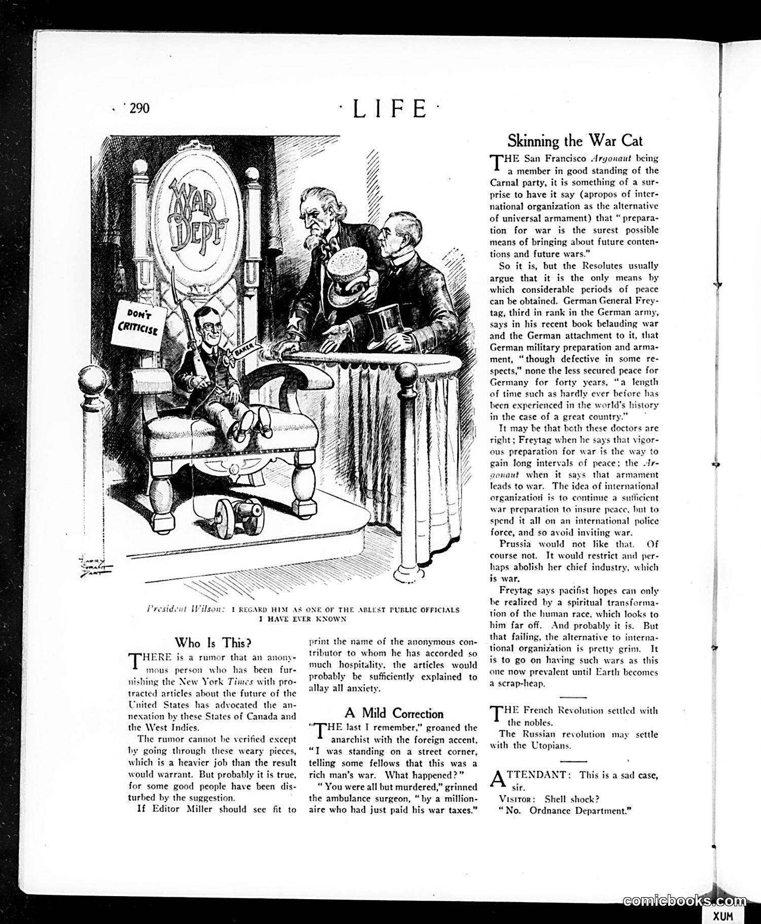 Life — February 21, 1918 — page 10: Life, 1918-02-21