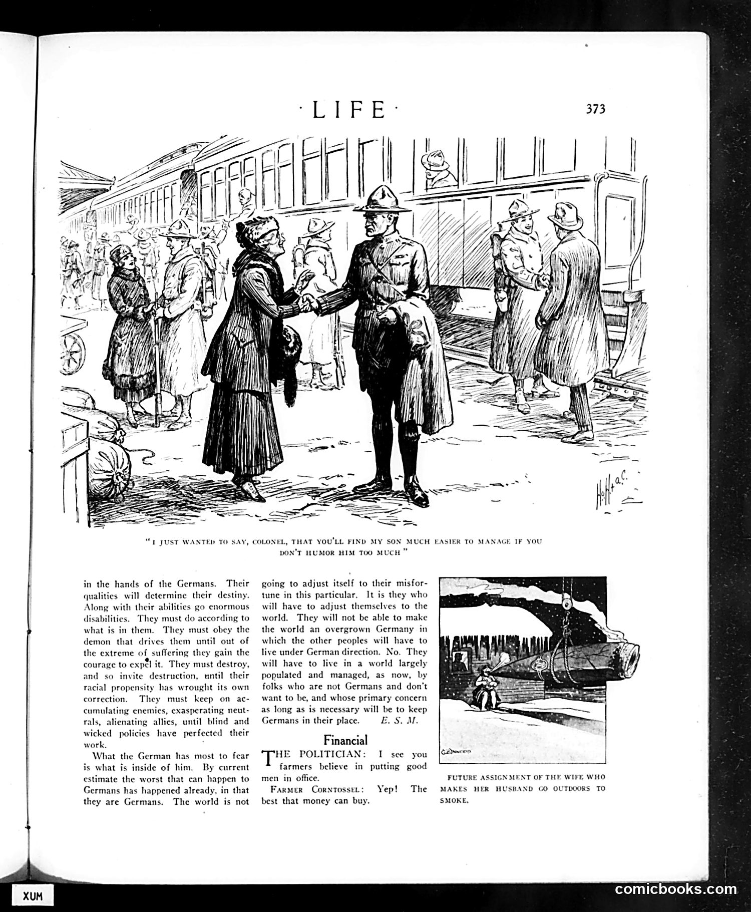 Life — March 7, 1918 — page 13: Life, 1918-03-07