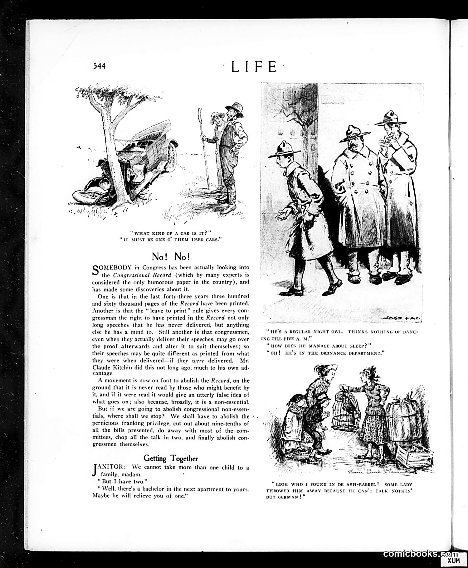 Life — April 4, 1918 — page 8: Life, 1918-04-04