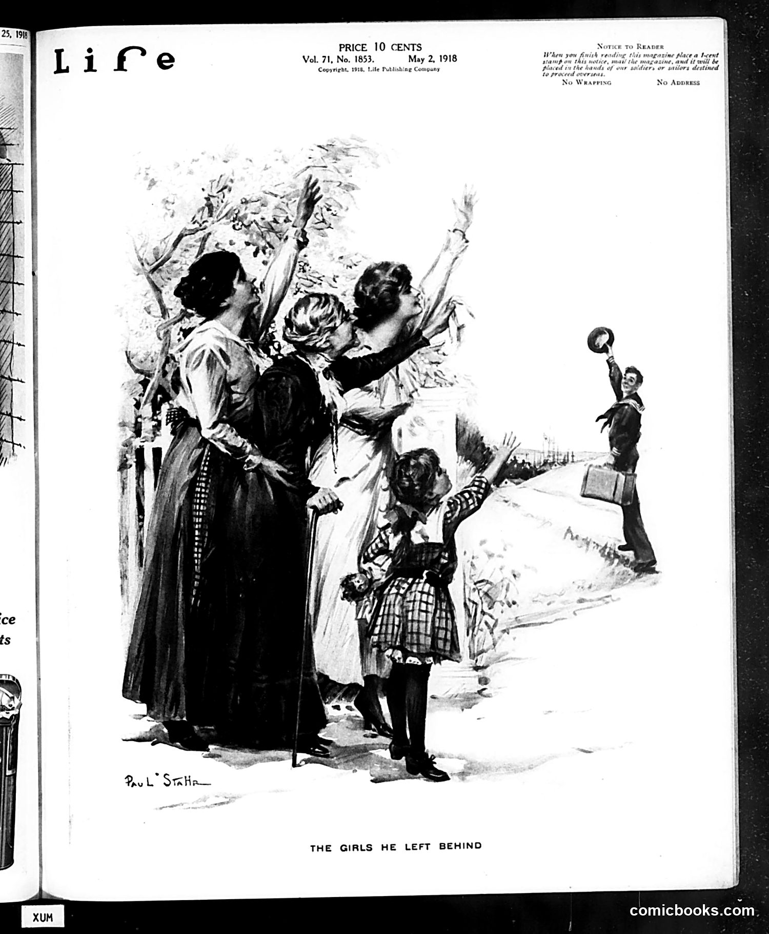 Life — May 2, 1918 — page 1: Life, 1918-05-02