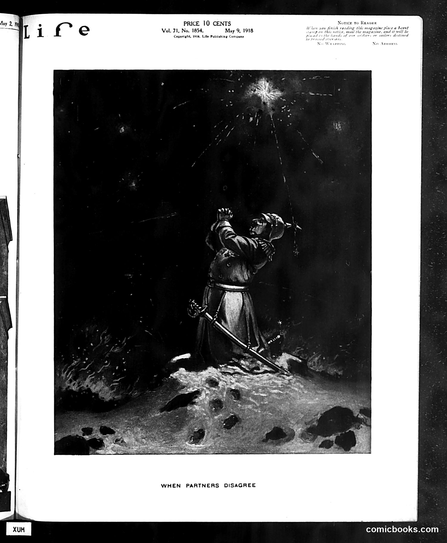 Life — May 9, 1918 — page 1: Life, 1918-05-09