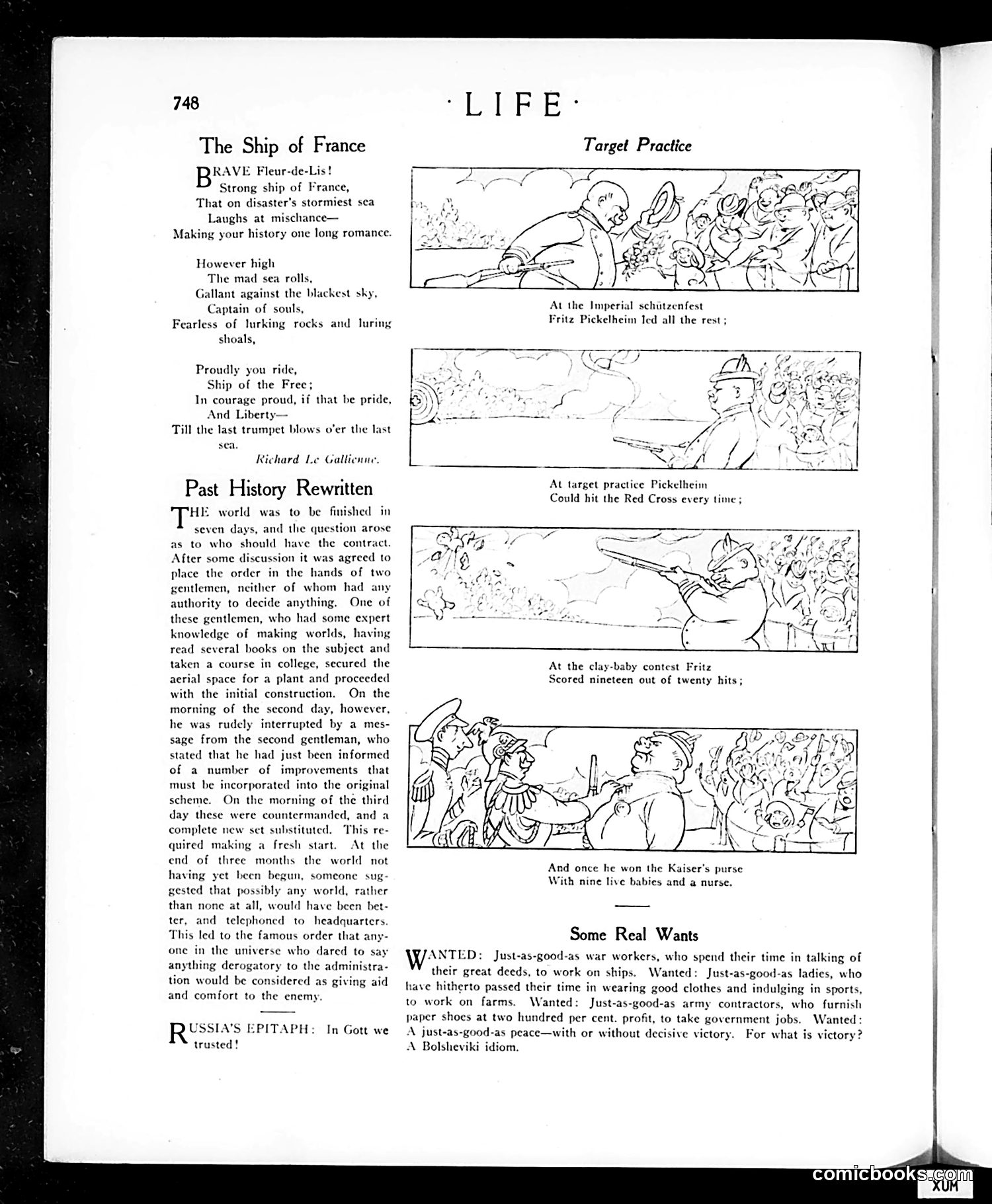 Life — May 9, 1918 — page 8: Life, 1918-05-09