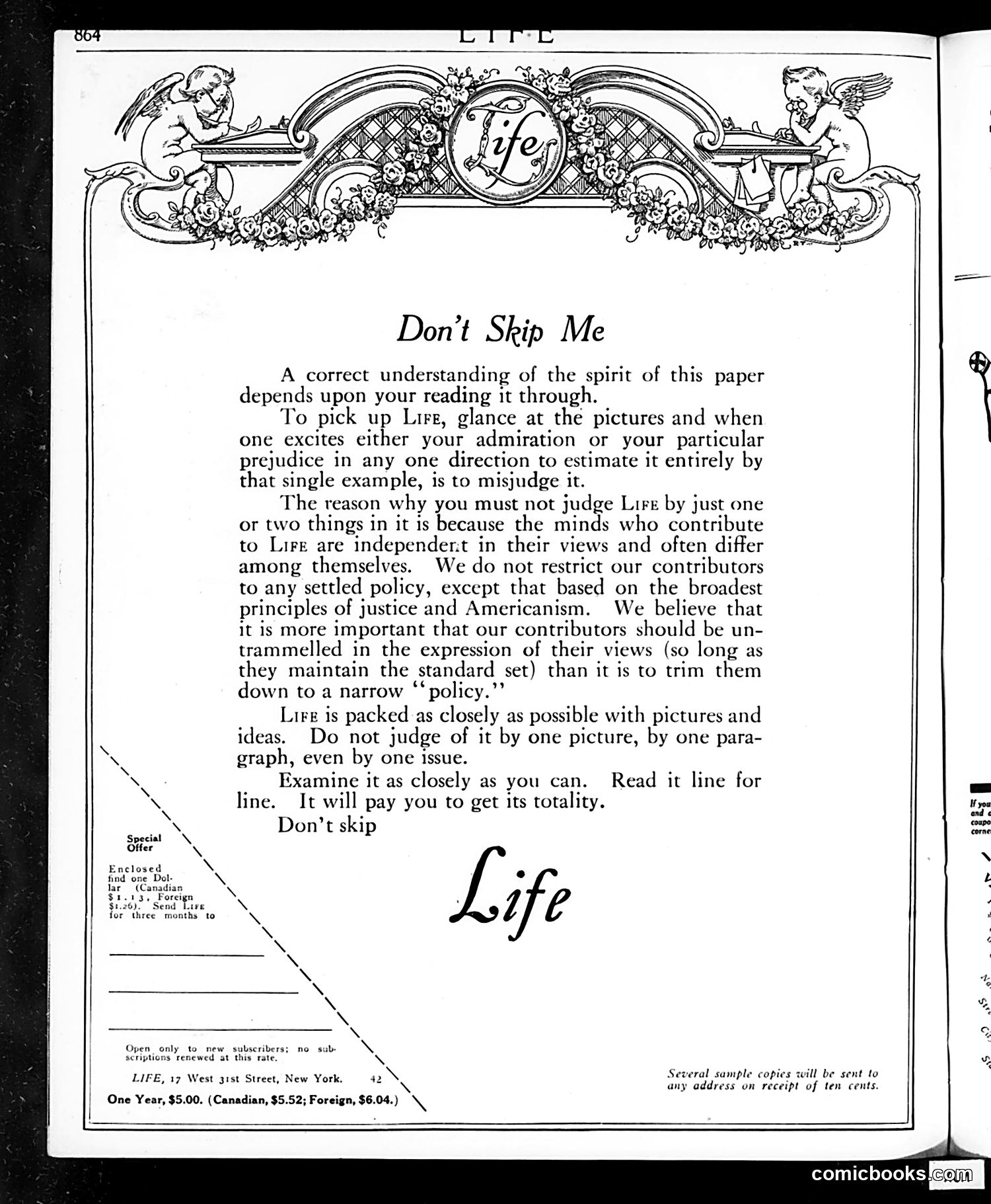 Life — May 30, 1918 — page 4: Life, 1918-05-30
