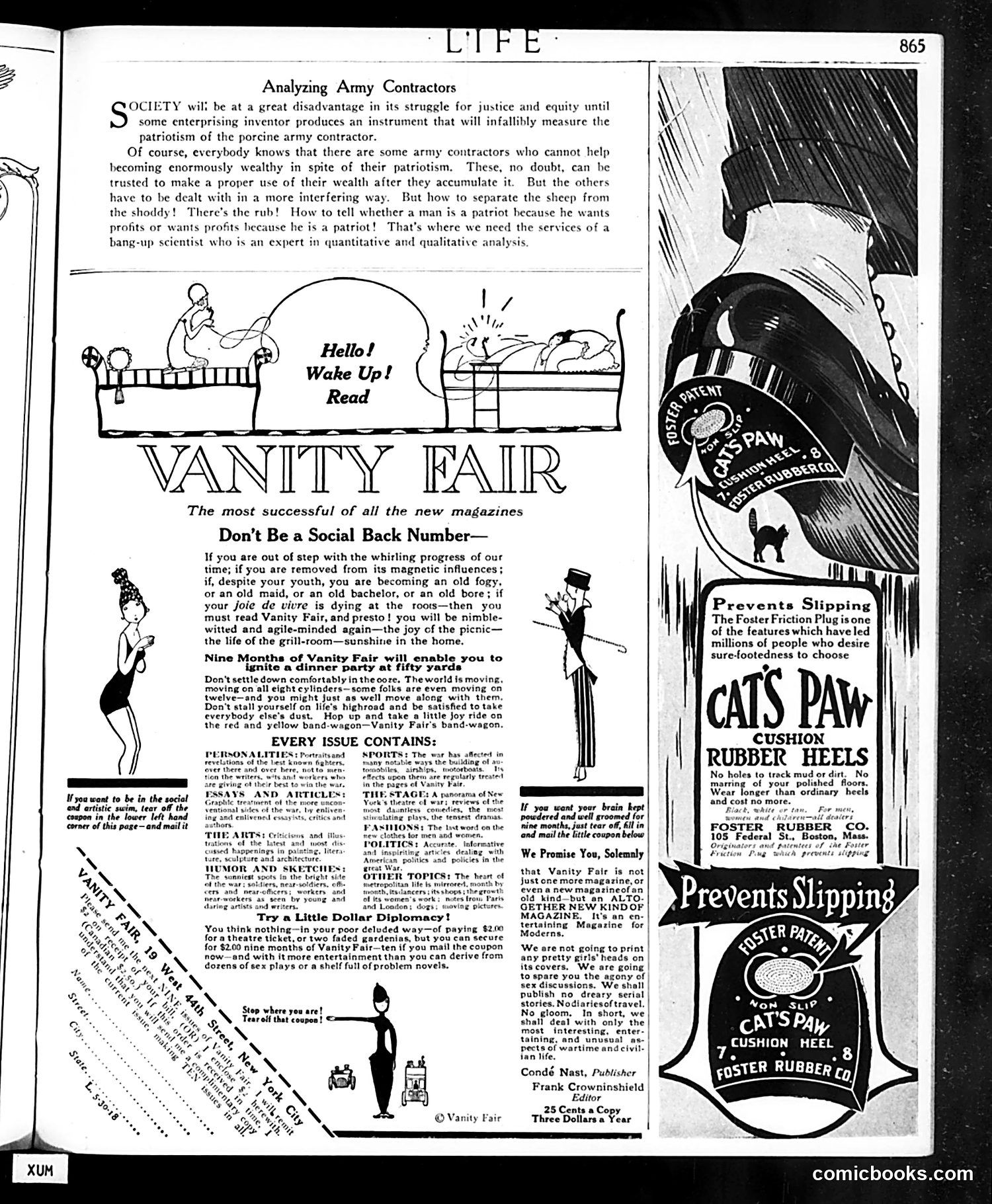 Life — May 30, 1918 — page 5: Life, 1918-05-30