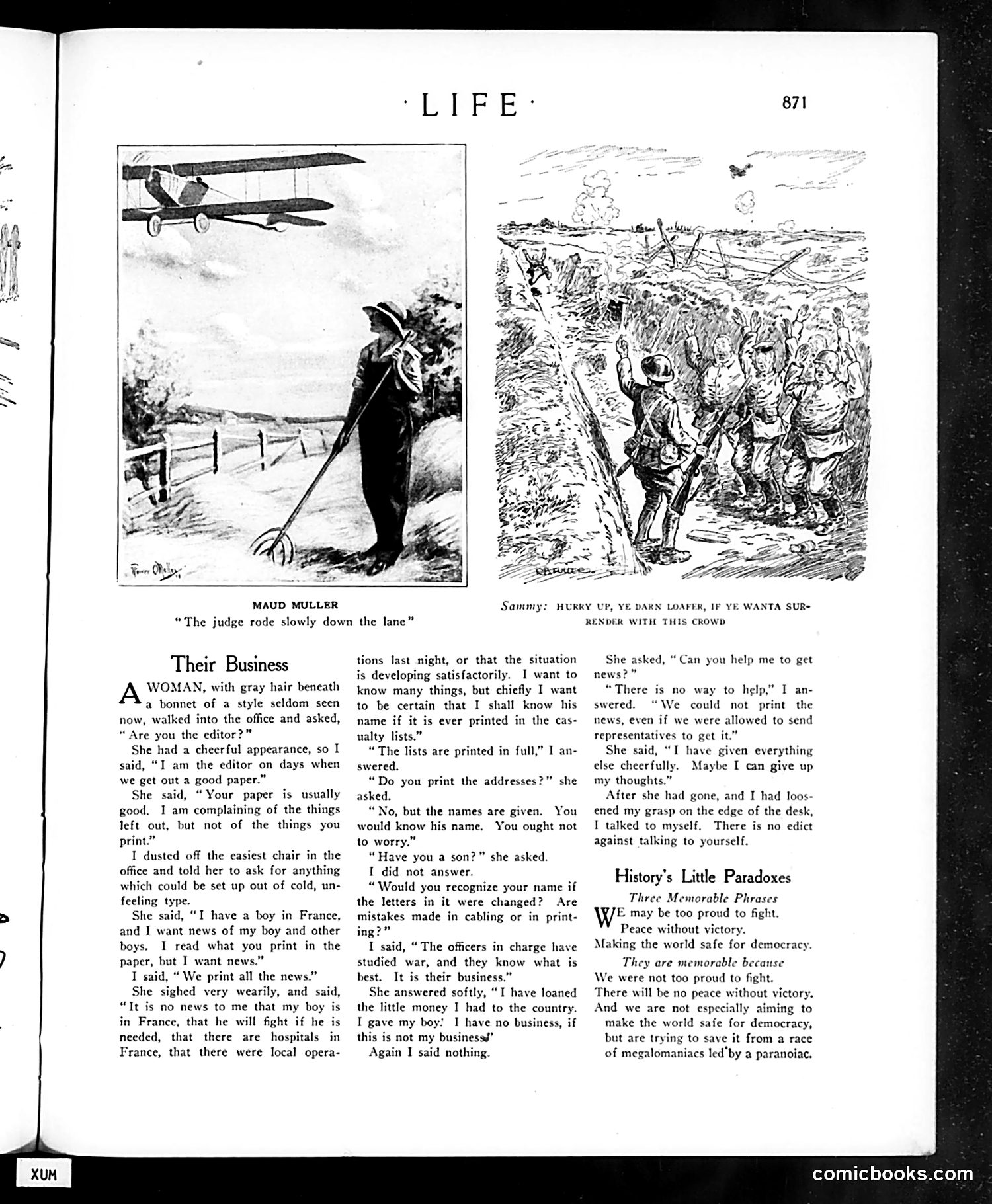 Life — May 30, 1918 — page 11: Life, 1918-05-30