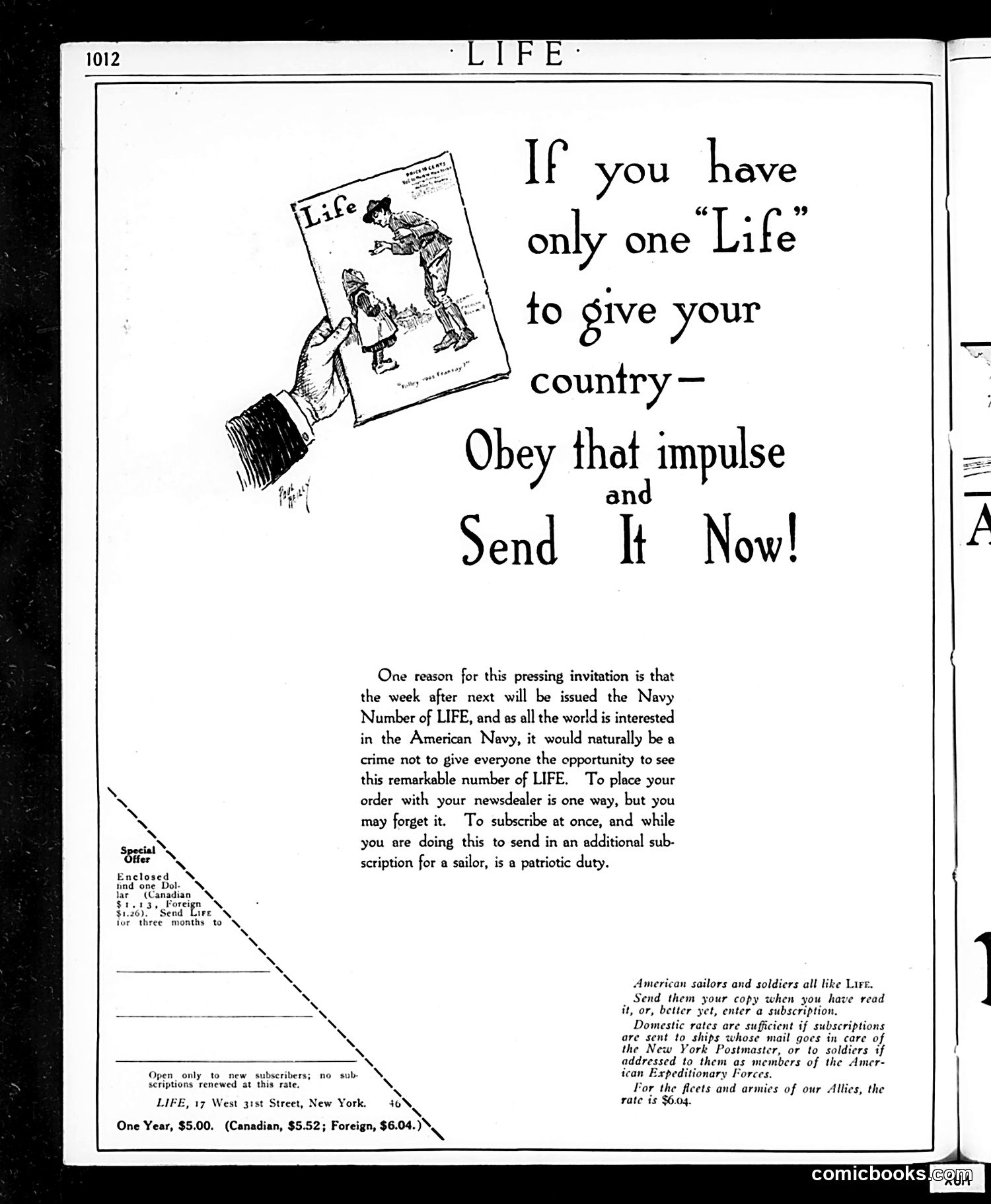 Life — June 27, 1918 — page 4: Life, 1918-06-27