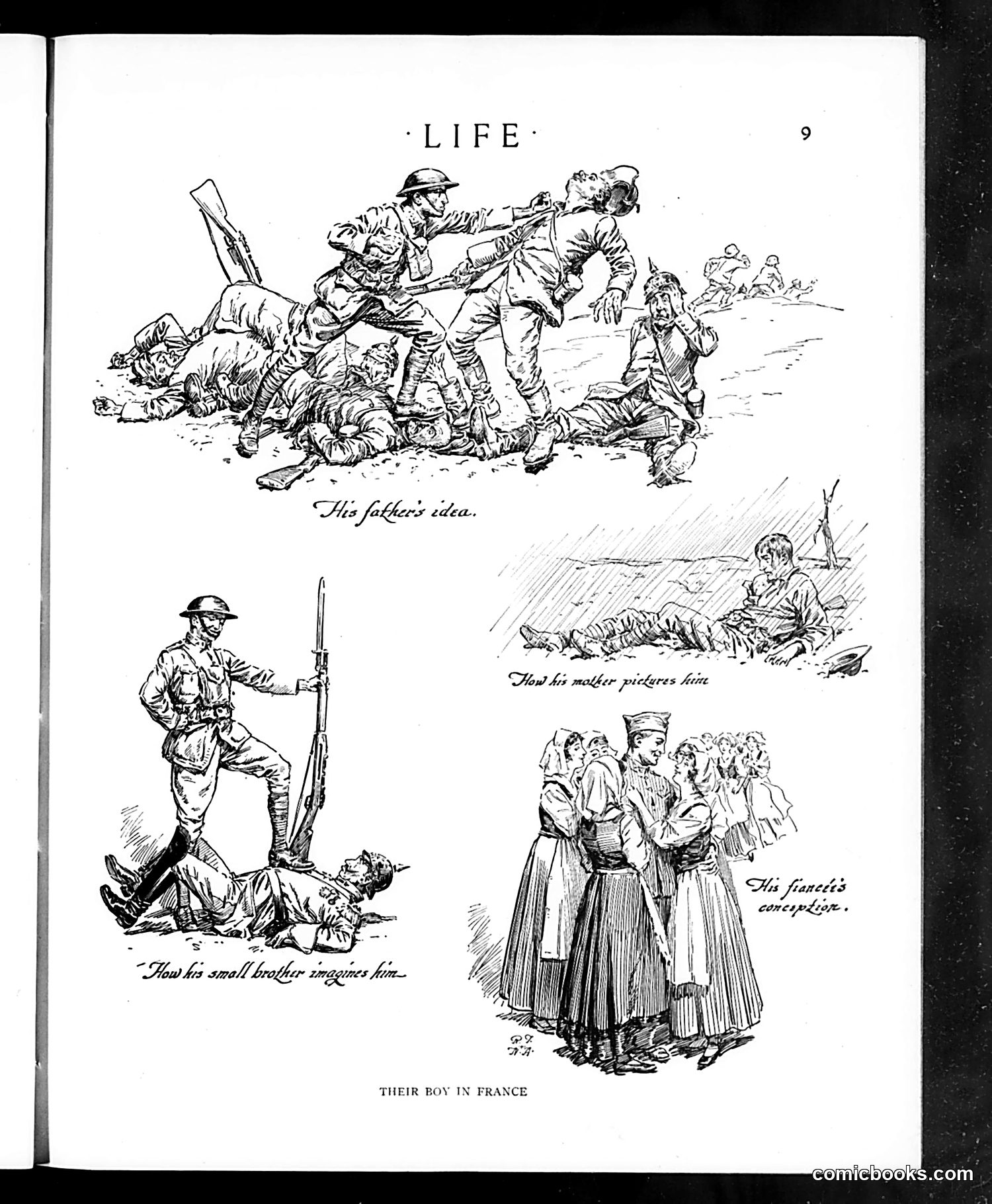 Life — July 4, 1918 — page 9: Life, 1918-07-04