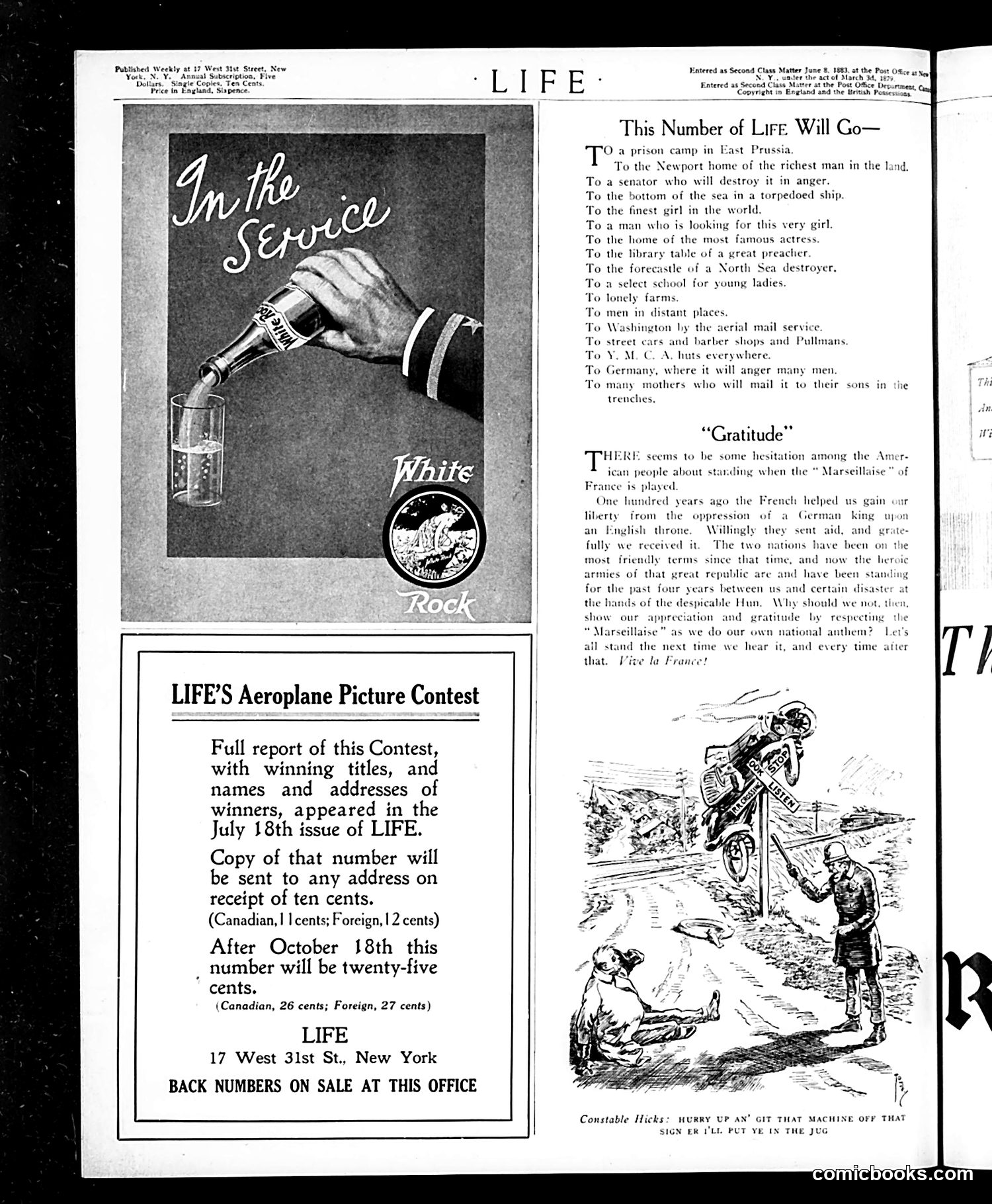 Life — August 22, 1918 — page 2: Life, 1918-08-22