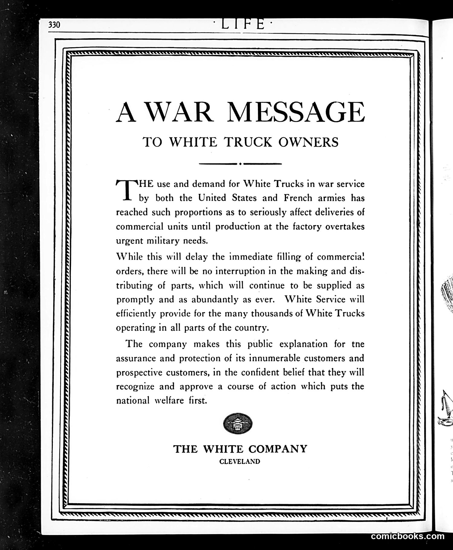 Life — September 5, 1918 — page 6: Life, 1918-09-05