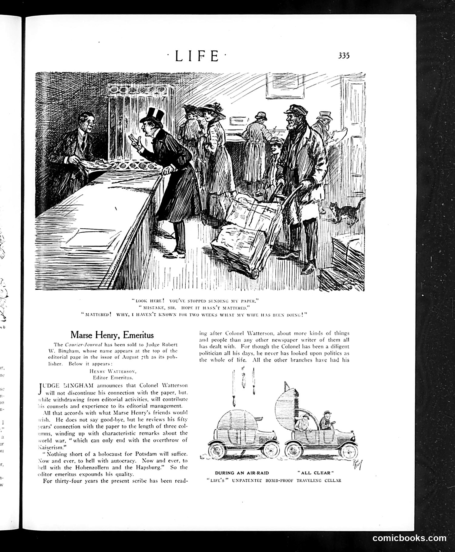 Life — September 5, 1918 — page 11: Life, 1918-09-05