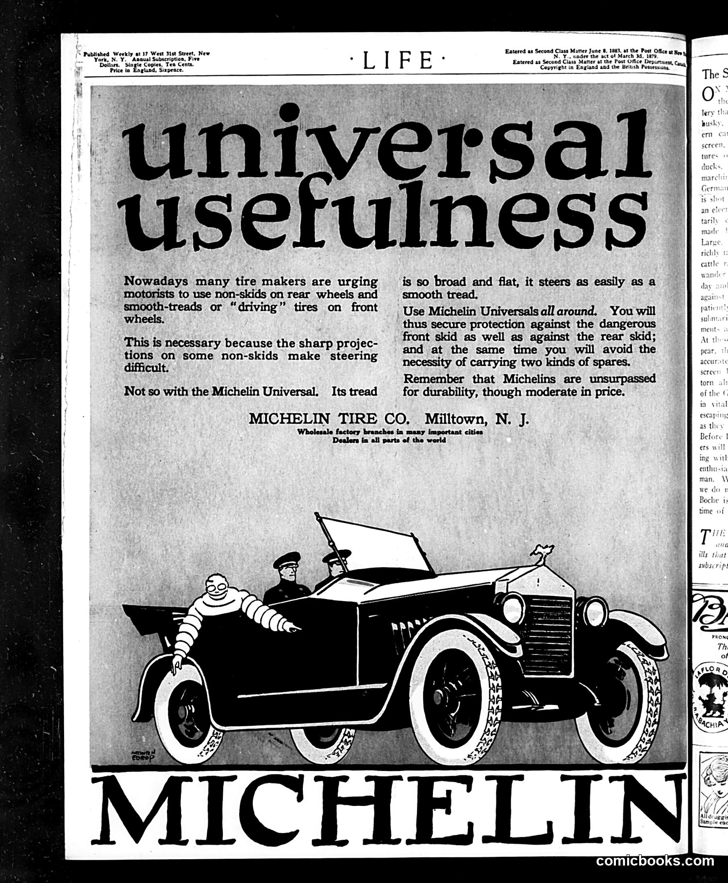 Life — September 19, 1918 — page 2: Life, 1918-09-19