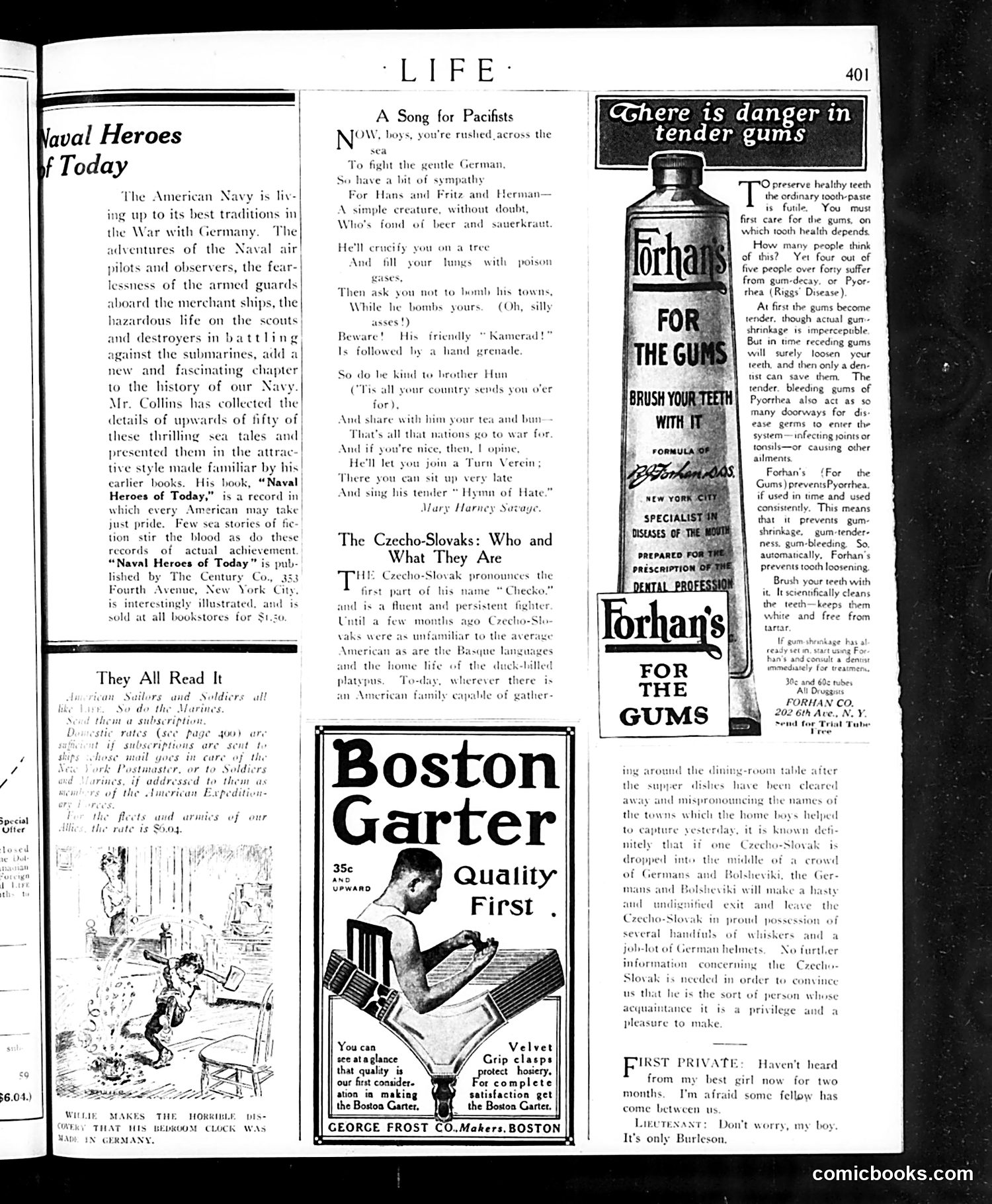 Life — September 19, 1918 — page 5: Life, 1918-09-19