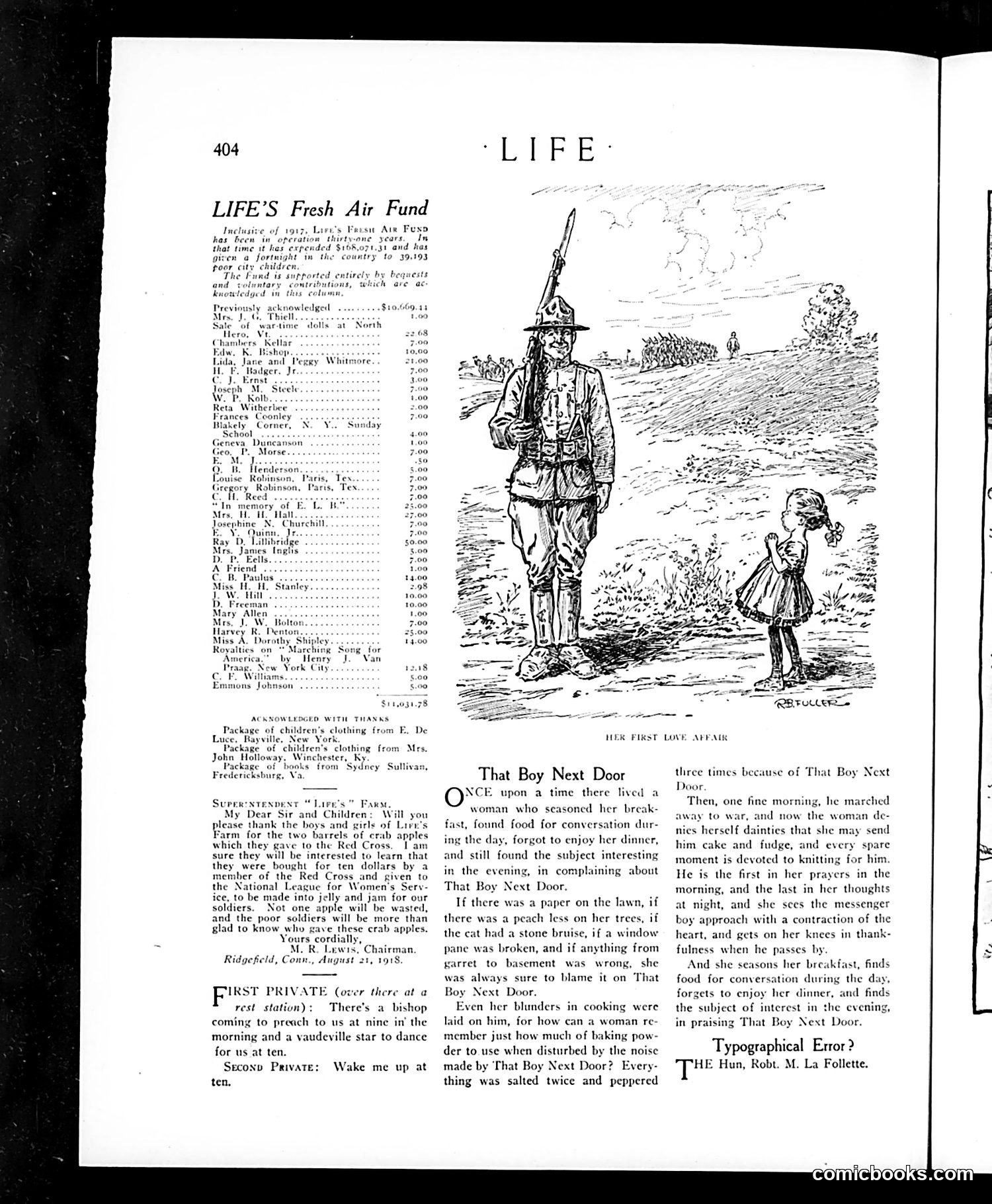 Life — September 19, 1918 — page 8: Life, 1918-09-19