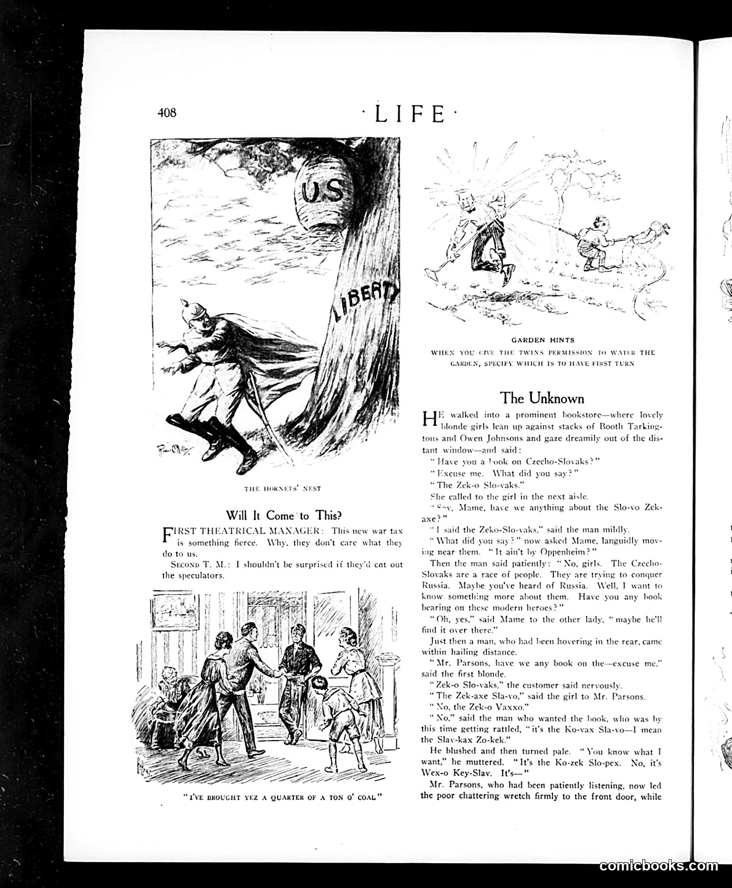 Life — September 19, 1918 — page 12: Life, 1918-09-19