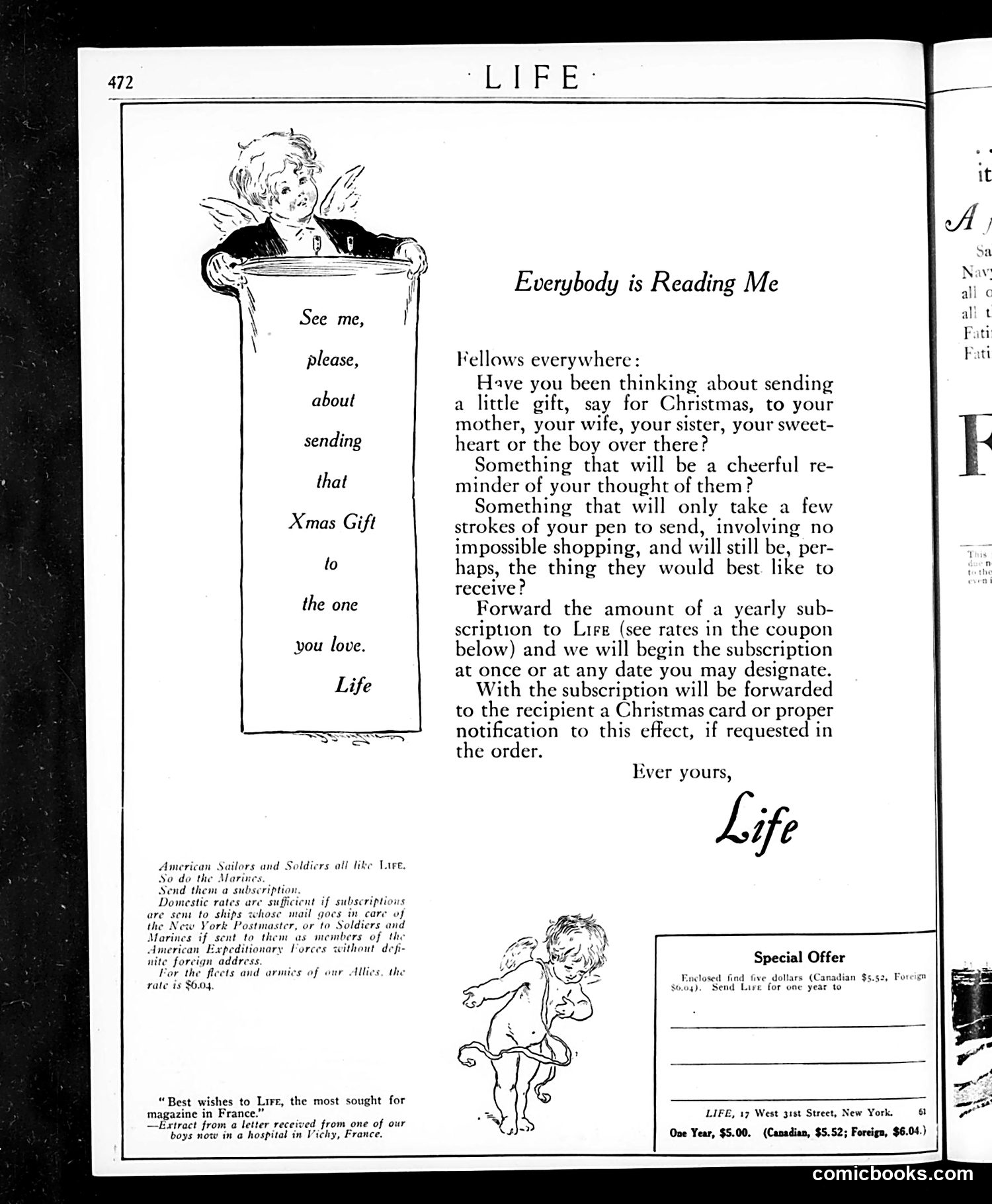 Life — October 3, 1918 — page 4: Life, 1918-10-03