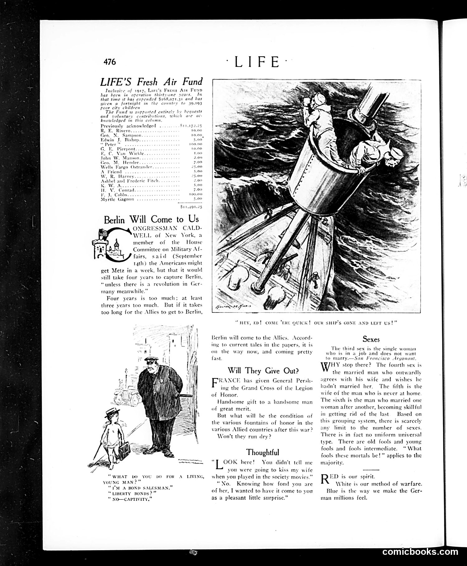 Life — October 3, 1918 — page 8: Life, 1918-10-03