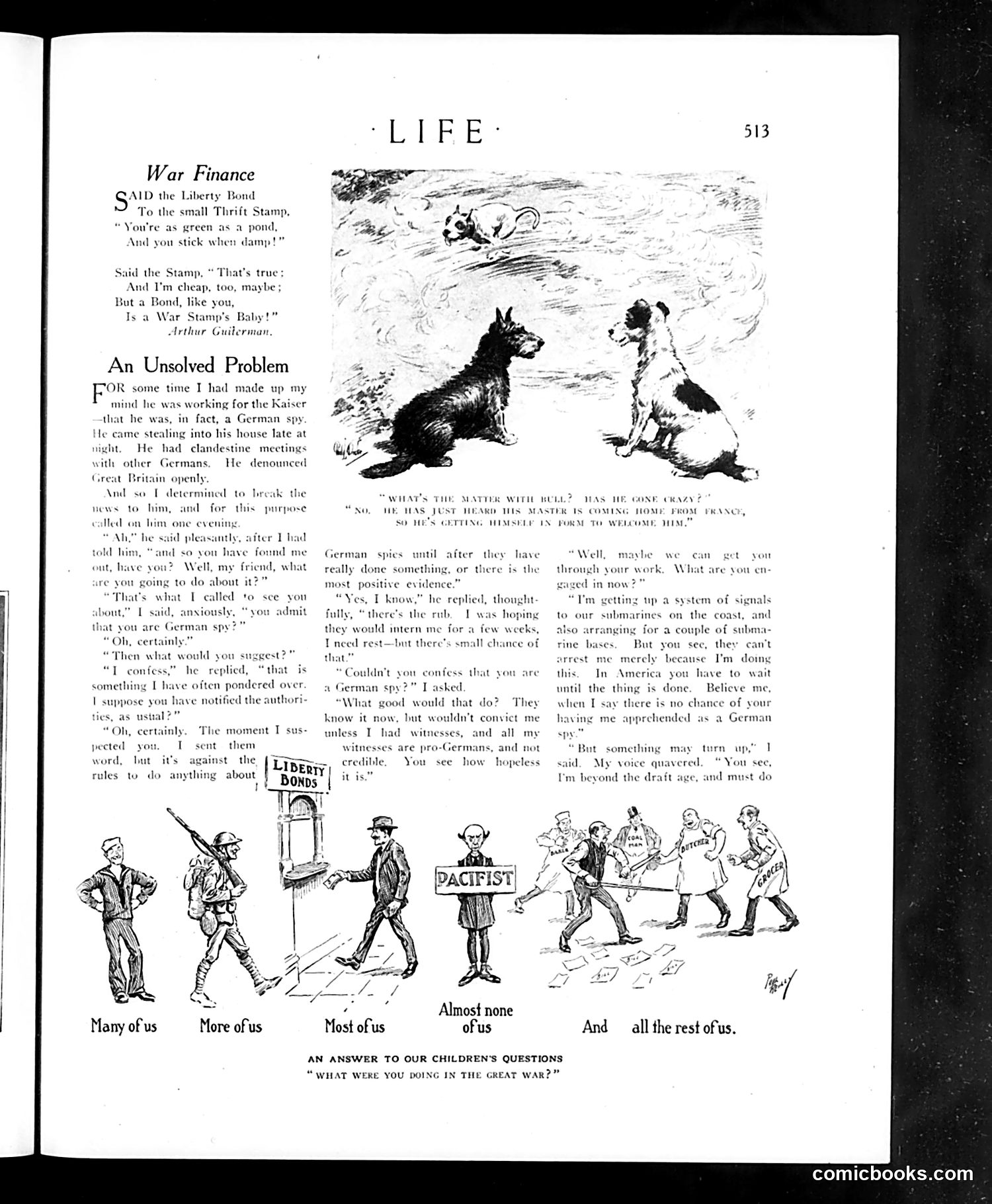 Life — October 10, 1918 — page 9: Life, 1918-10-10