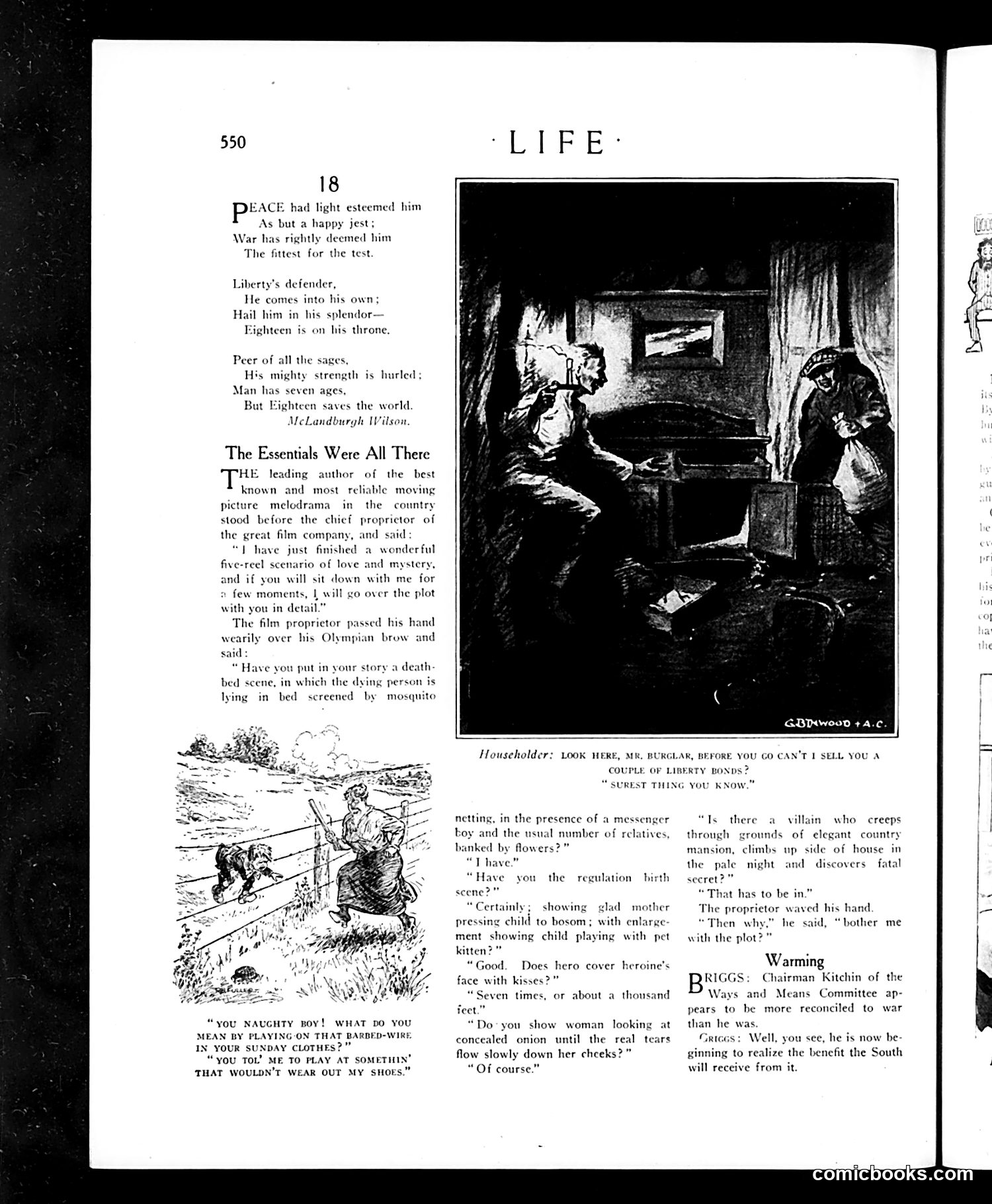 Life — October 17, 1918 — page 10: Life, 1918-10-17