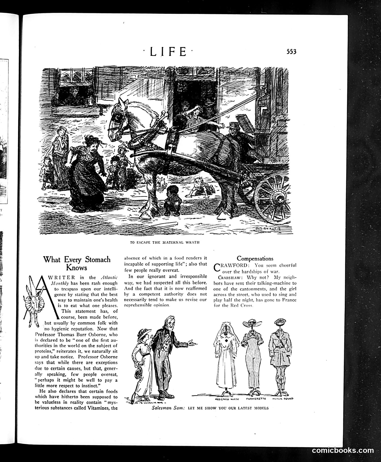 Life — October 17, 1918 — page 13: Life, 1918-10-17