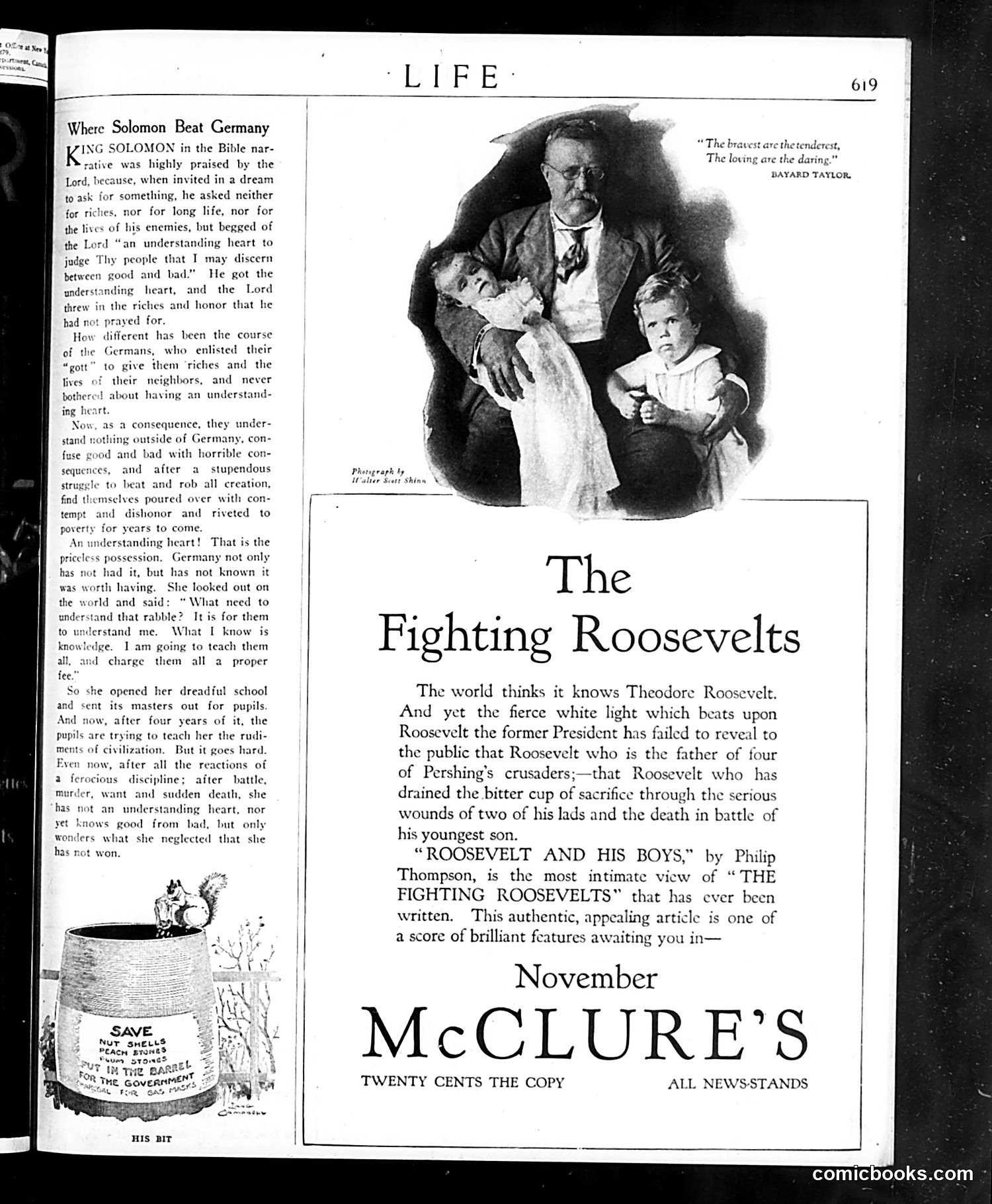 Life — October 31, 1918 — page 3: Life, 1918-10-31