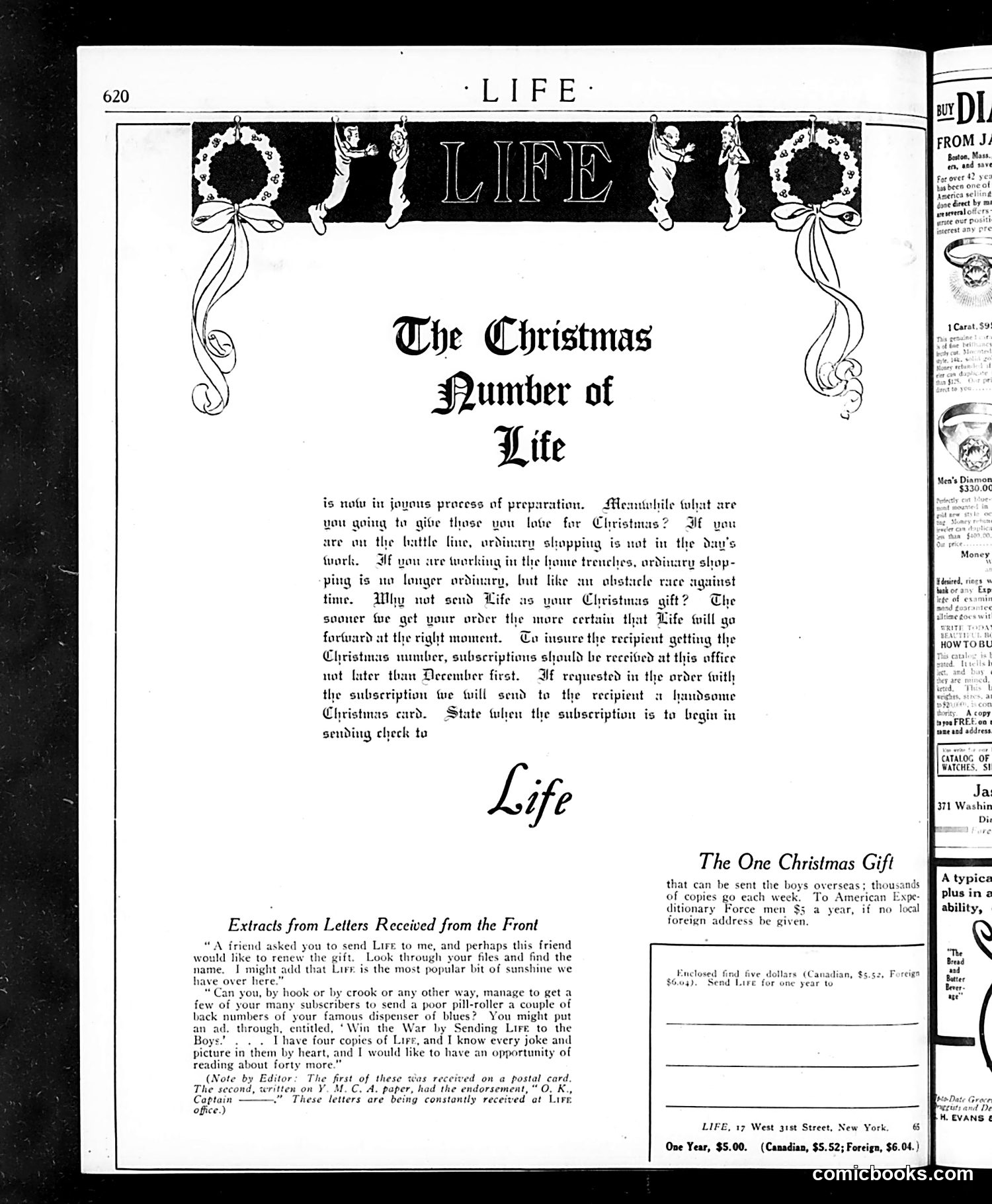 Life — October 31, 1918 — page 4: Life, 1918-10-31
