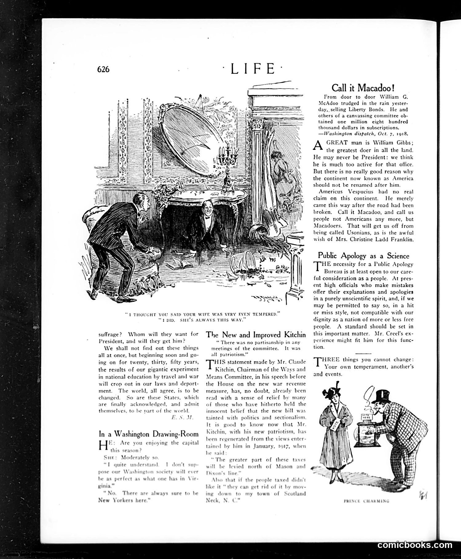 Life — October 31, 1918 — page 10: Life, 1918-10-31