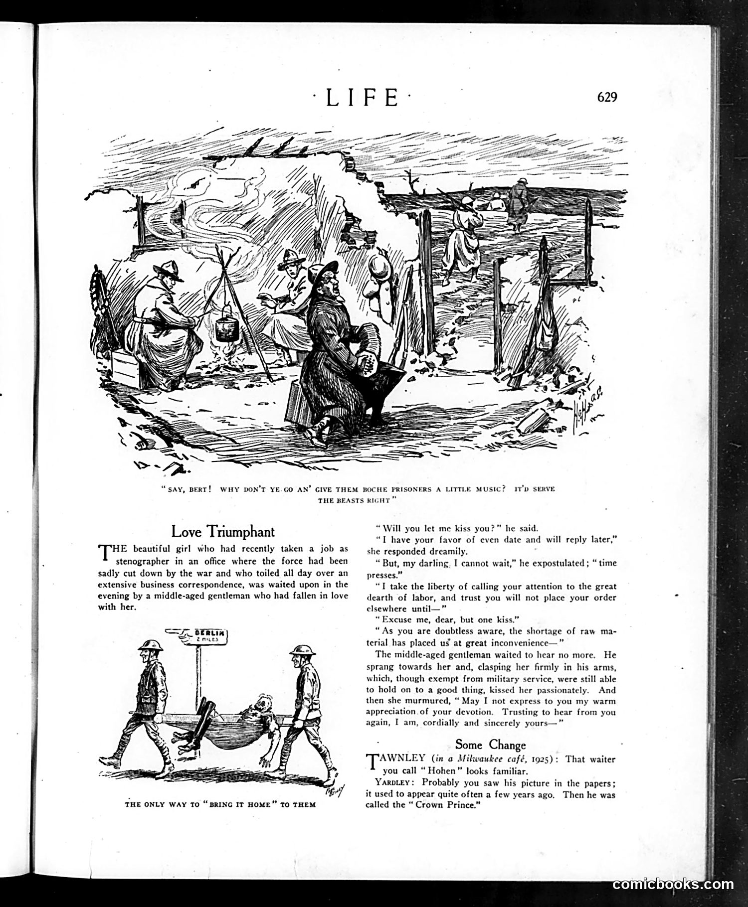 Life — October 31, 1918 — page 13: Life, 1918-10-31