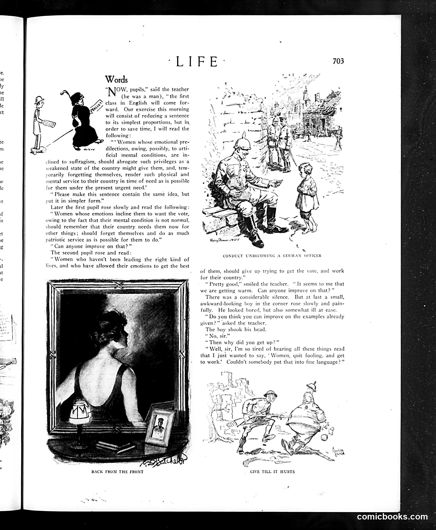 Life — November 14, 1918 — page 11: Life, 1918-11-14