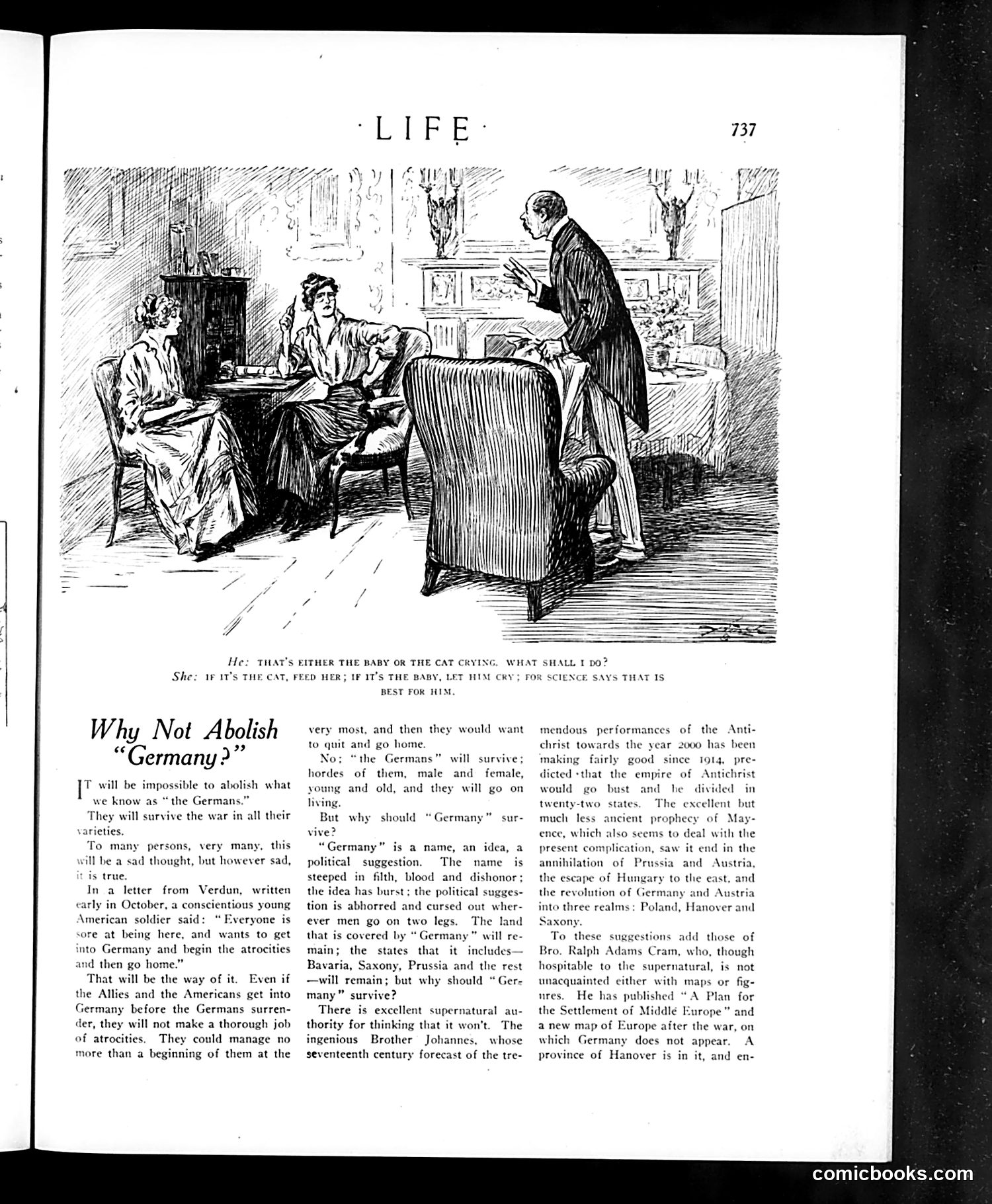 Life — November 21, 1918 — page 9: Life, 1918-11-21