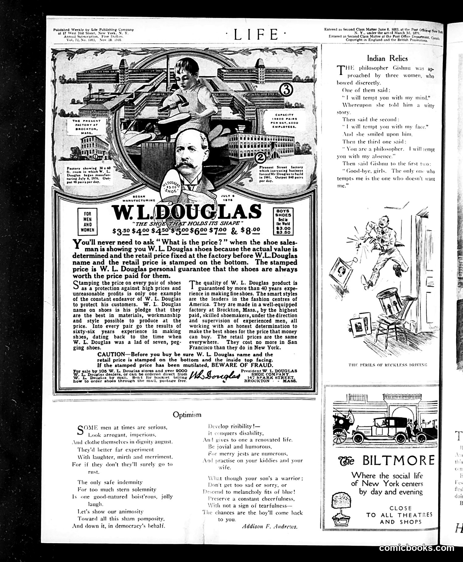Life — November 28, 1918 — page 2: Life, 1918-11-28