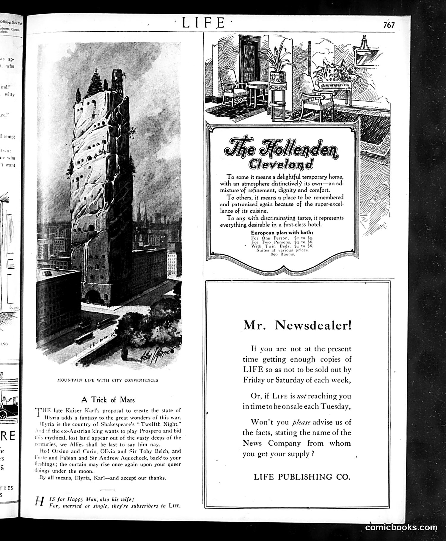 Life — November 28, 1918 — page 3: Life, 1918-11-28